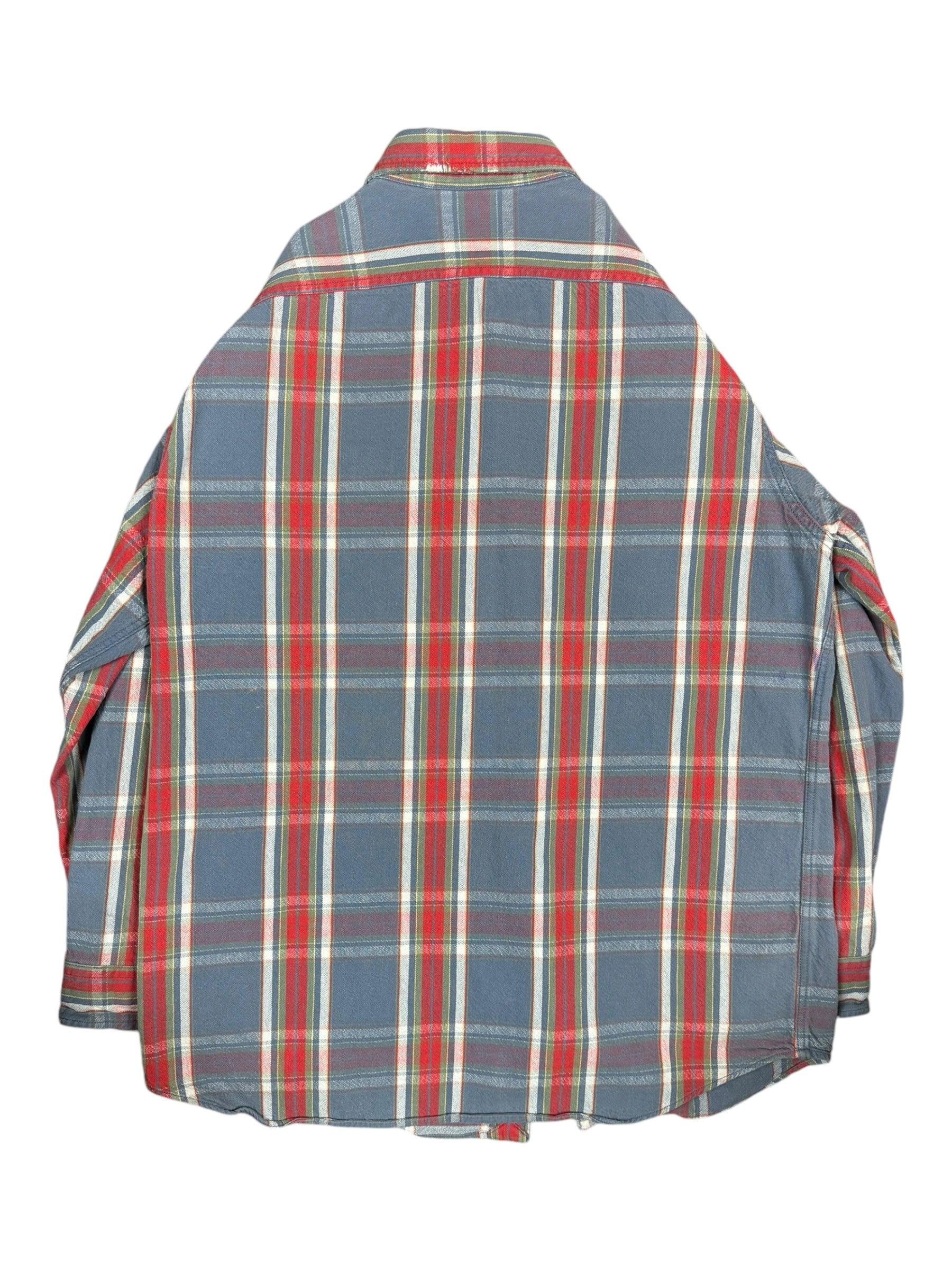 Polo Ralph Lauren 90s Flannel Nicely Distressed Size Medium / Large