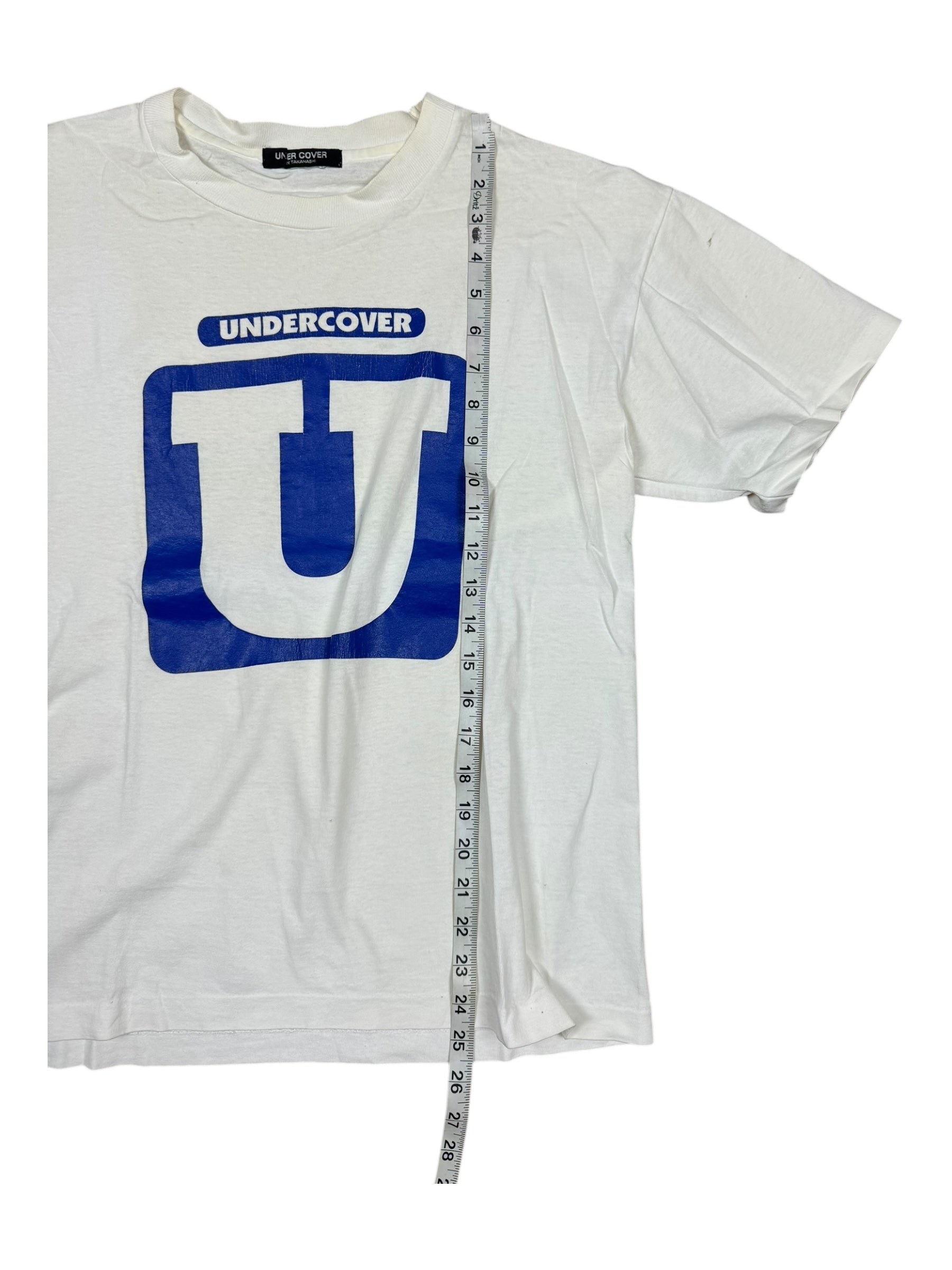 Undercover 90s White U T-Shirt Size Large