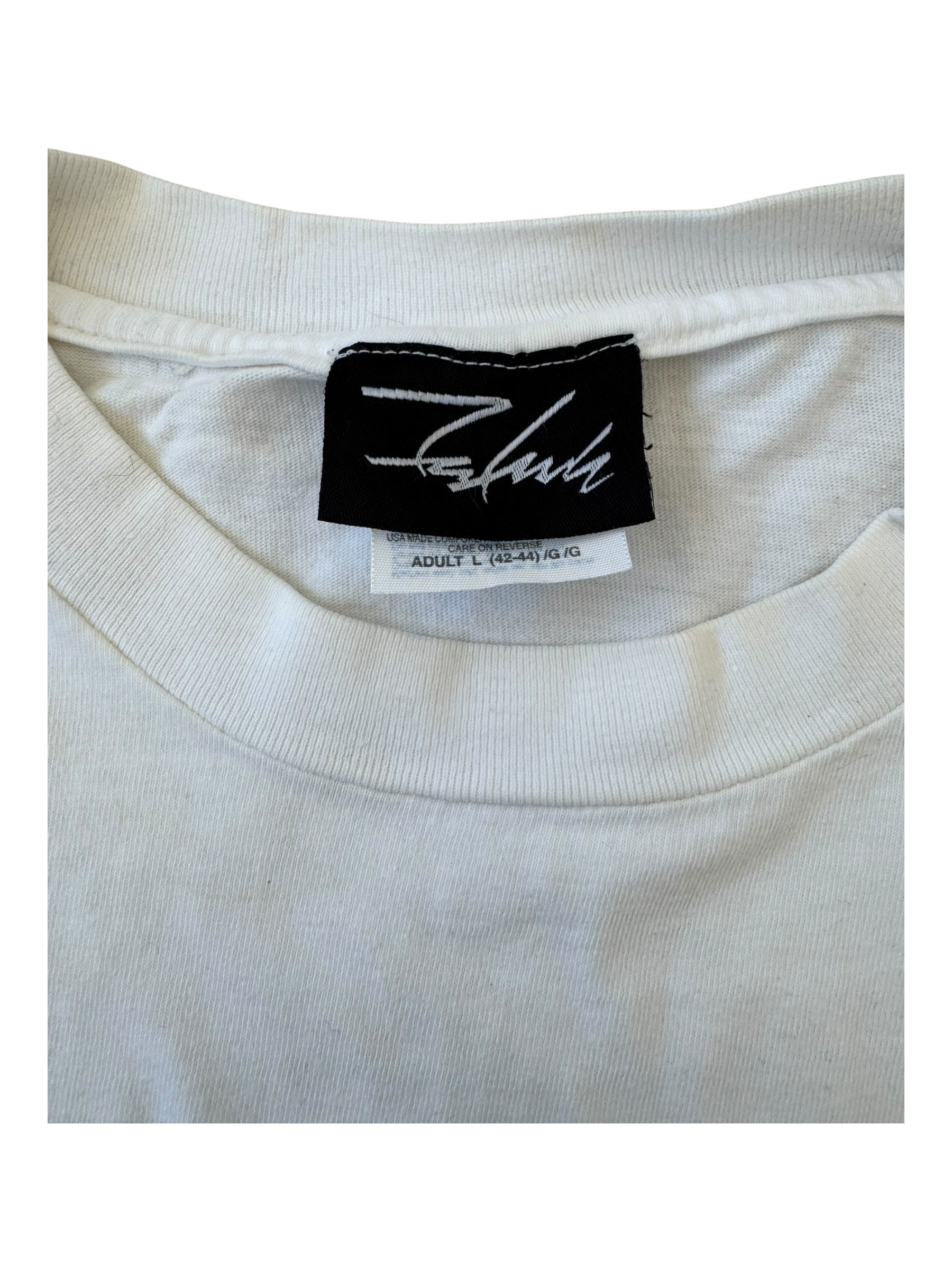 Futura 90s White Puma T-shirt Size Large