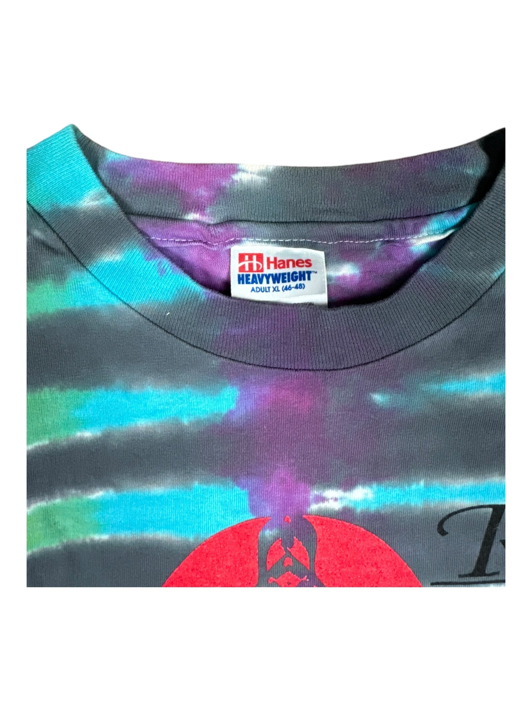 Rush 1997 Test For Echo Tour T Shirt Tie Dye Size XL