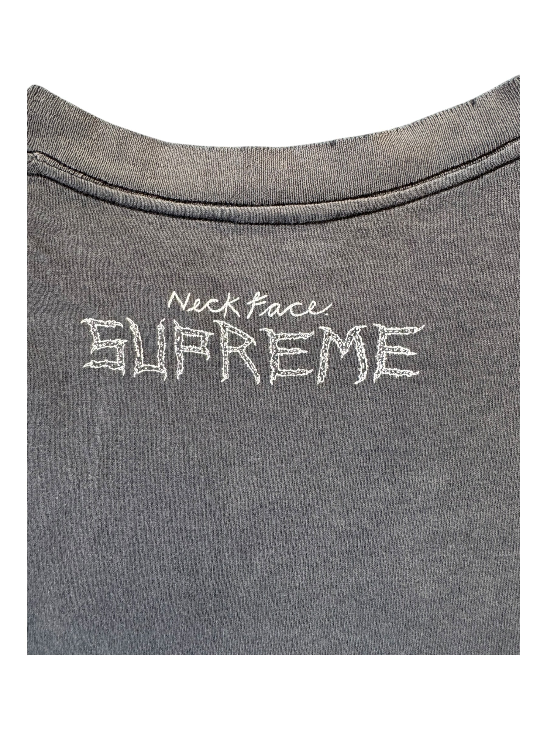 Supreme SS03 Neckface The Ill Nail Job Black T-Shirt Size Medium