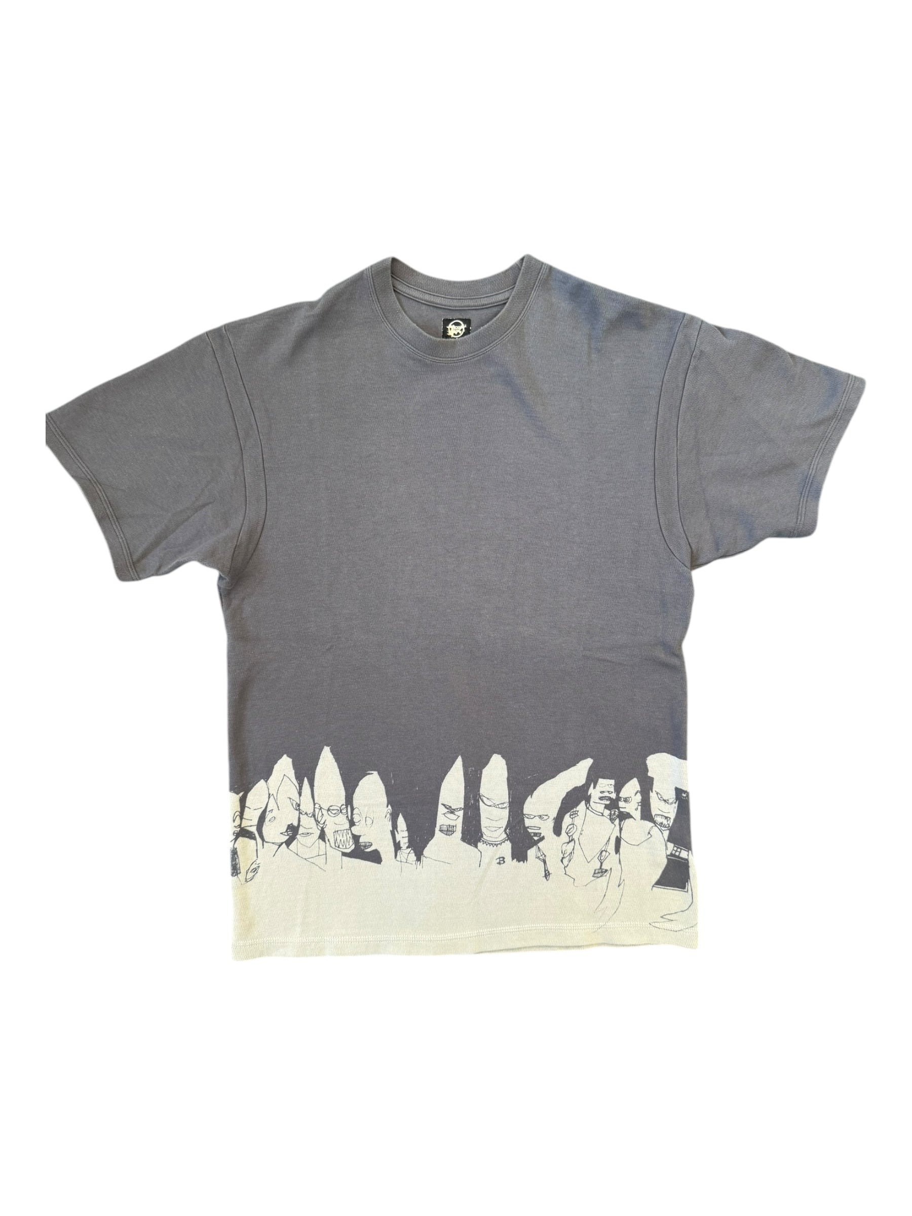 Undercover 90s Futura Pointman Grey T-Shirt Size Medium