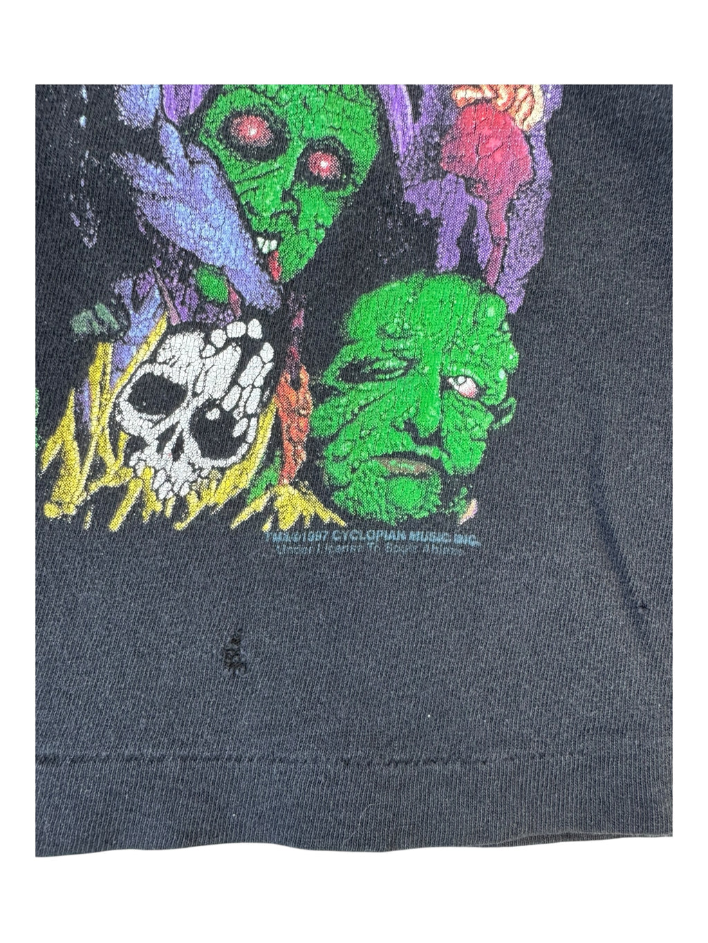 Misfits 1996 Earth A.D. All Sport T-Shirt Mens Size Large