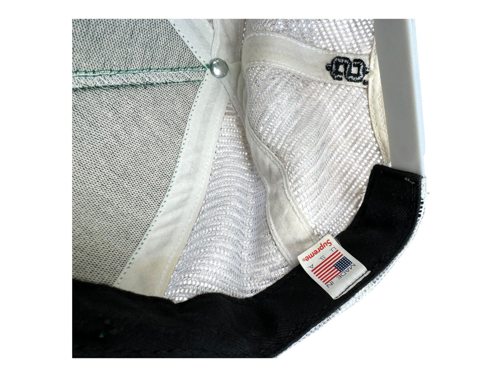 Supreme 14SS Rocksteady Mesh Back 5-Panel Green Snapback