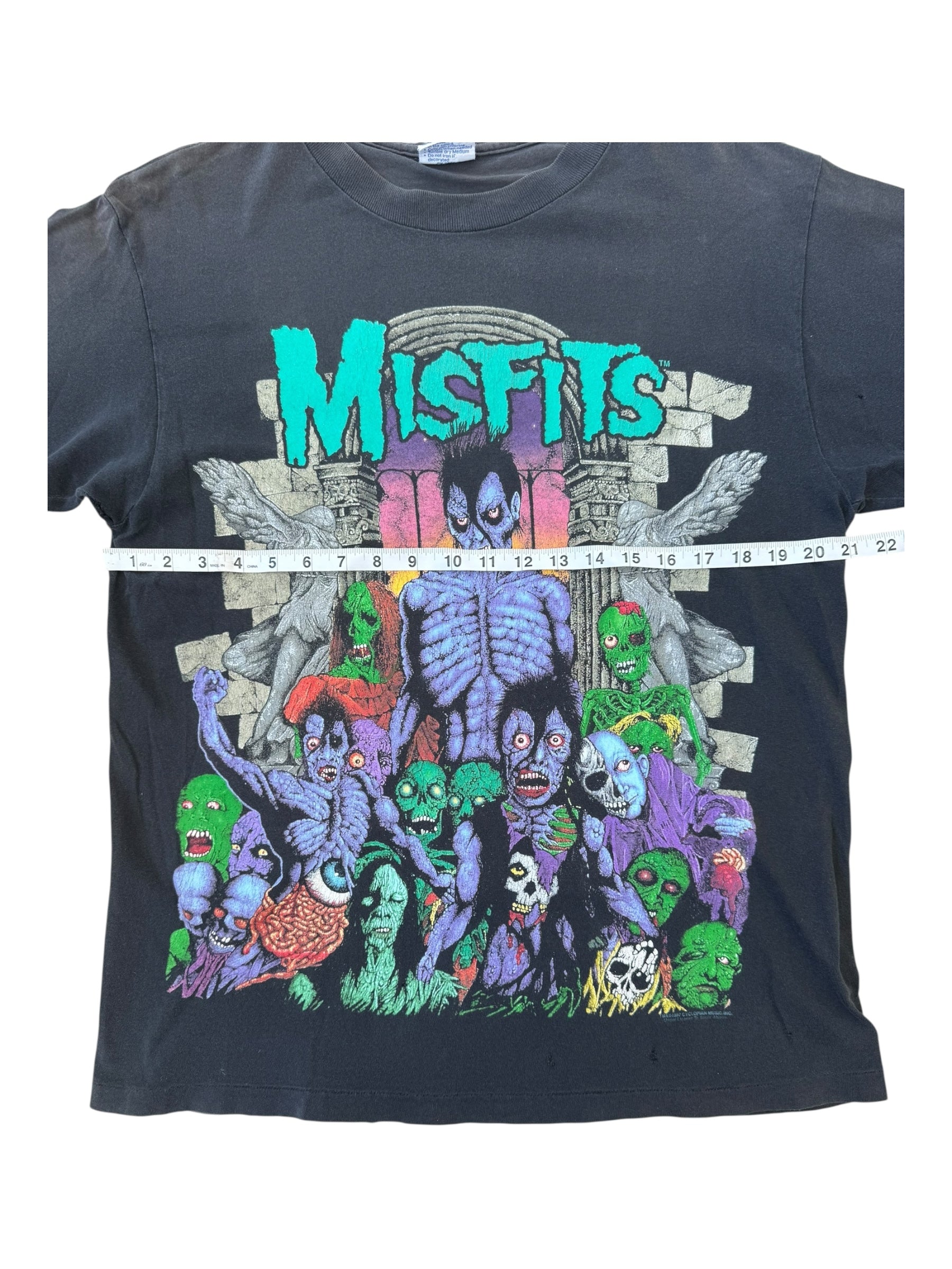 Misfits 1996 Earth A.D. All Sport T-Shirt Mens Size Large