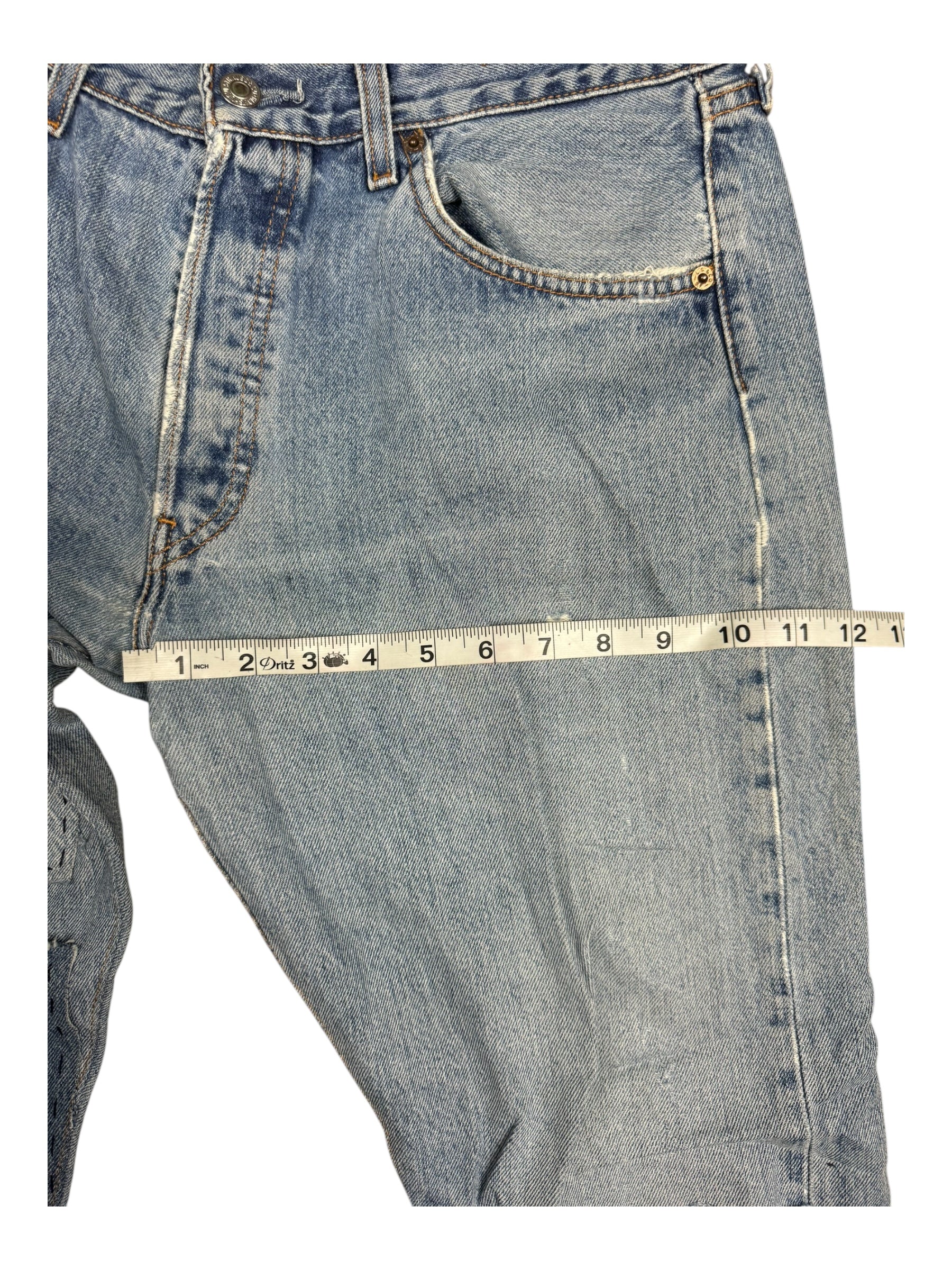 Galllery Dept x Levis Patchwork Denim Jeans SIze 32