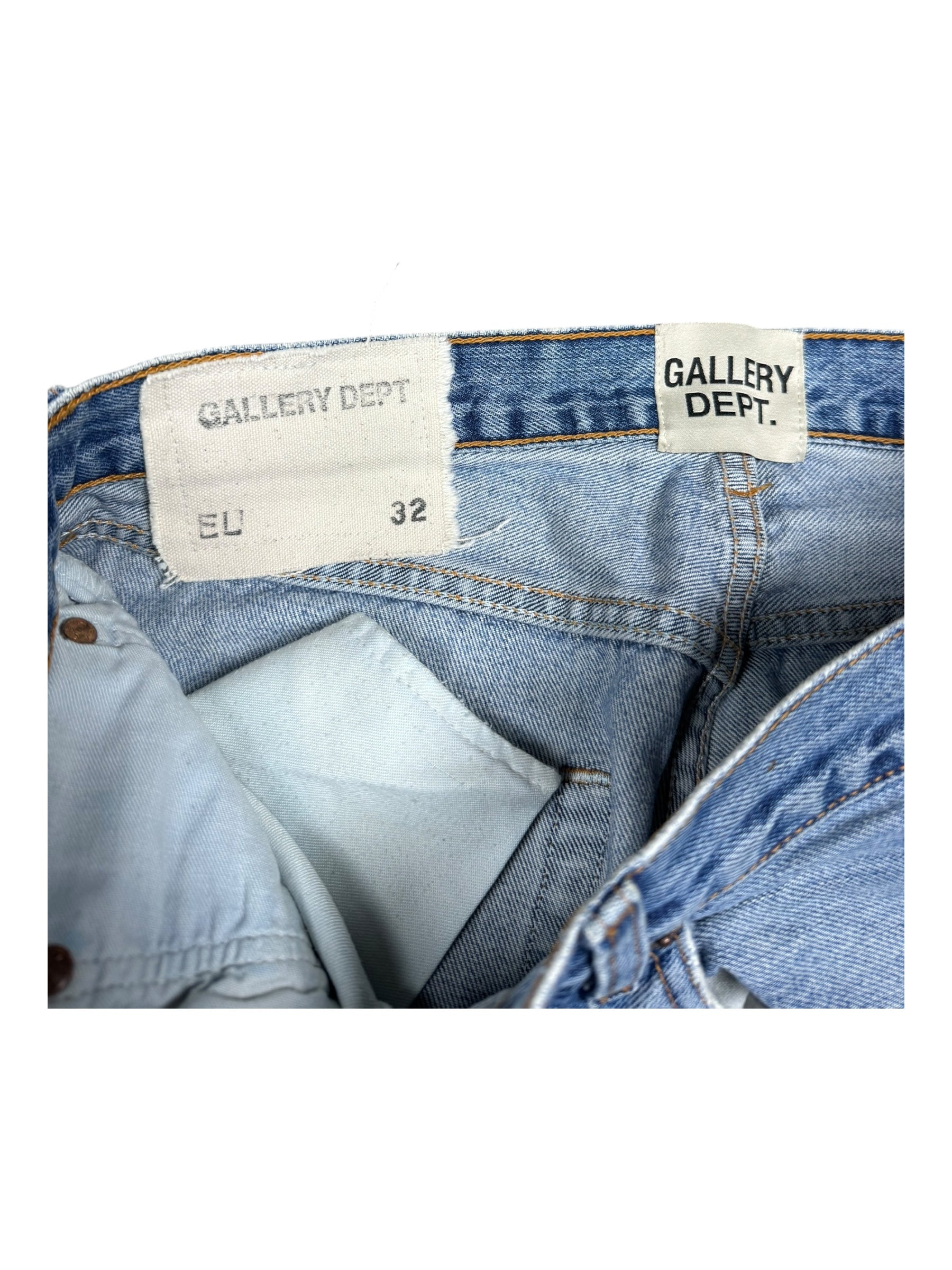 Galllery Dept x Levis Patchwork Denim Jeans SIze 32