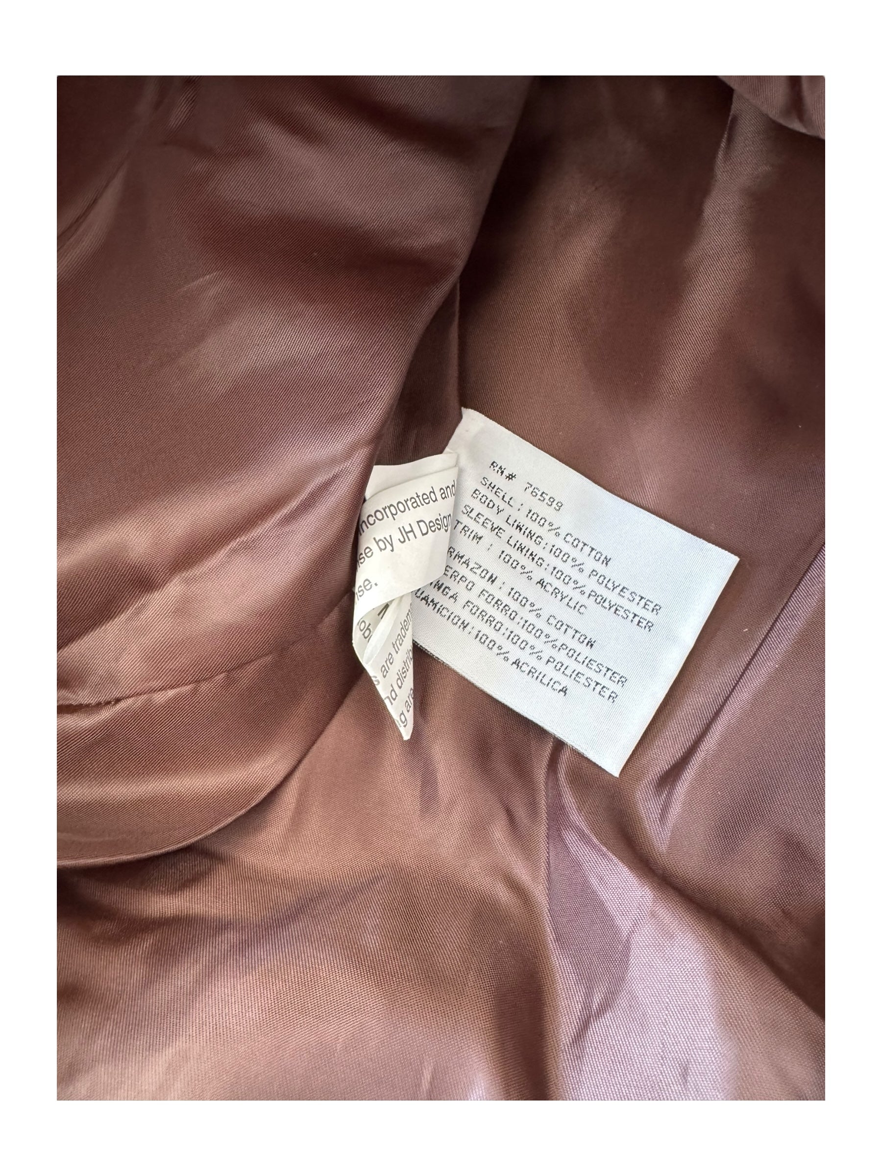 Jeff Hamilton 00s Yellow JH Designs #38 M&M's Racing Team Jacket Size XL