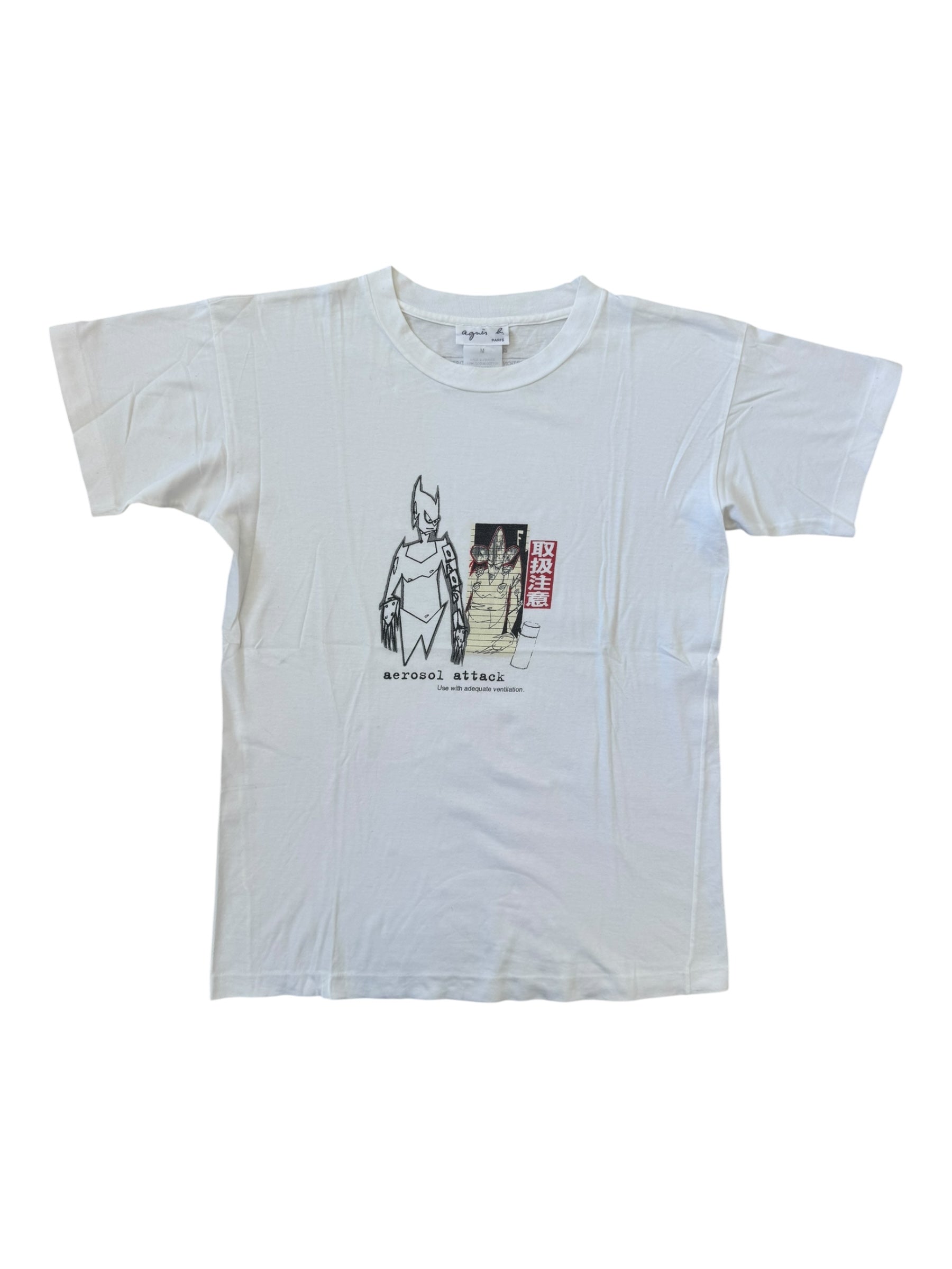 Futura 90s White Futura x Agnes B Pointman Size Medium