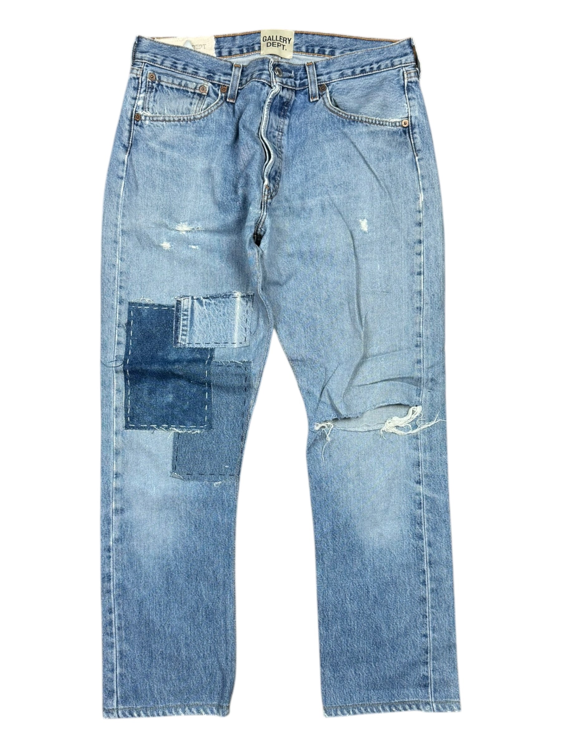 Galllery Dept x Levis Patchwork Denim Jeans SIze 32