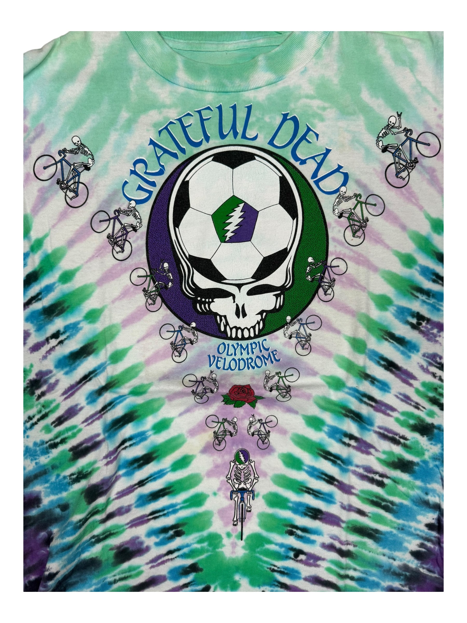 Grateful Dead 1990 Playin in the Field Los Angeles May 5, 6 Soccer Size M/L