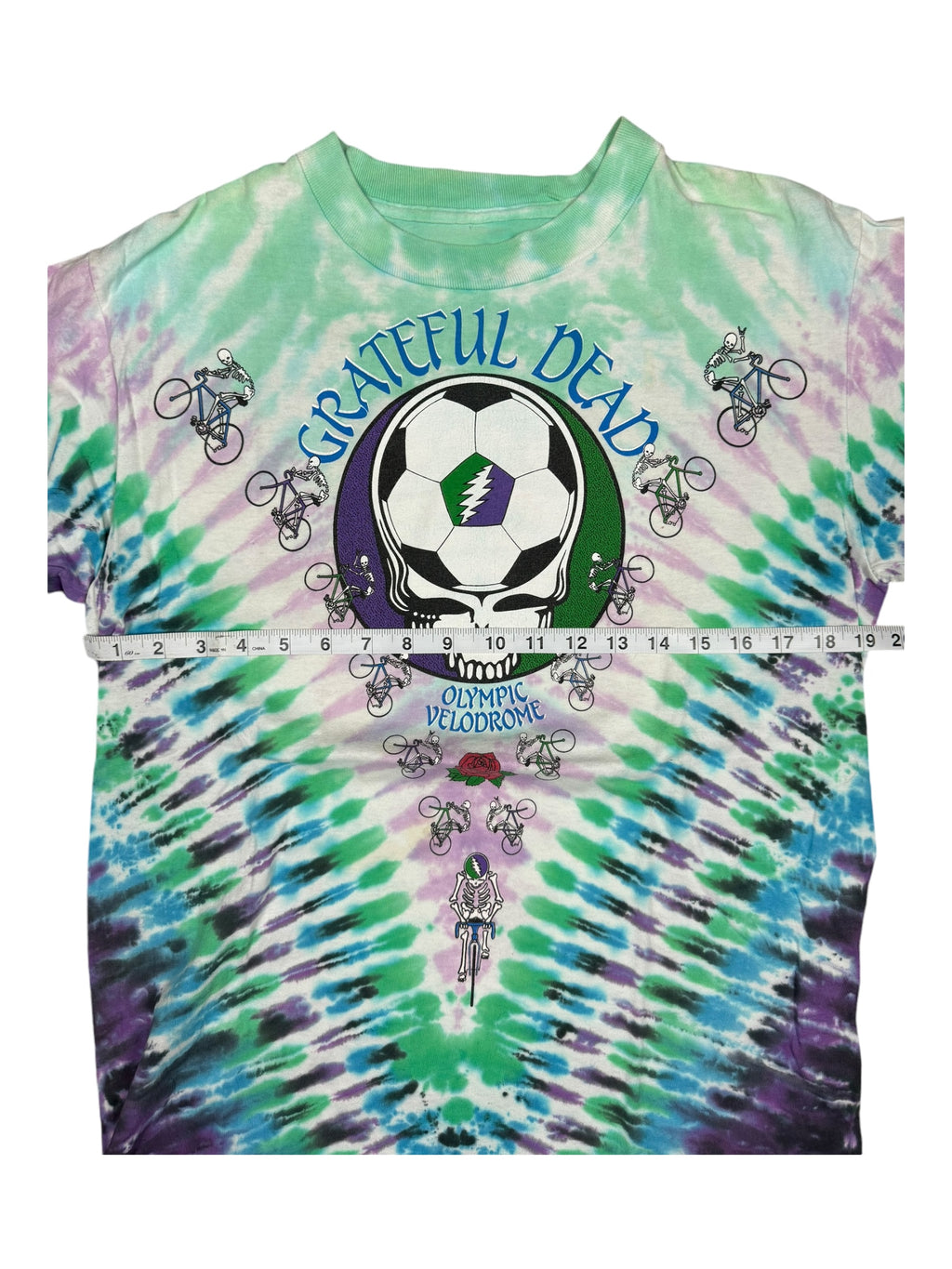 Grateful Dead 1990 Playin in the Field Los Angeles May 5, 6 Soccer Size M/L