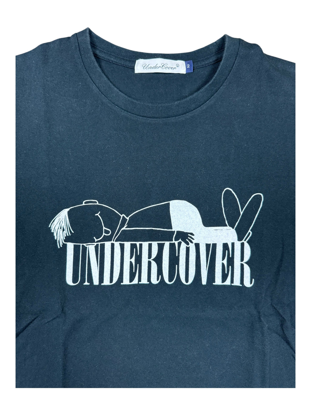 Undercover 00s Black Logo T-Shirt Size Medium