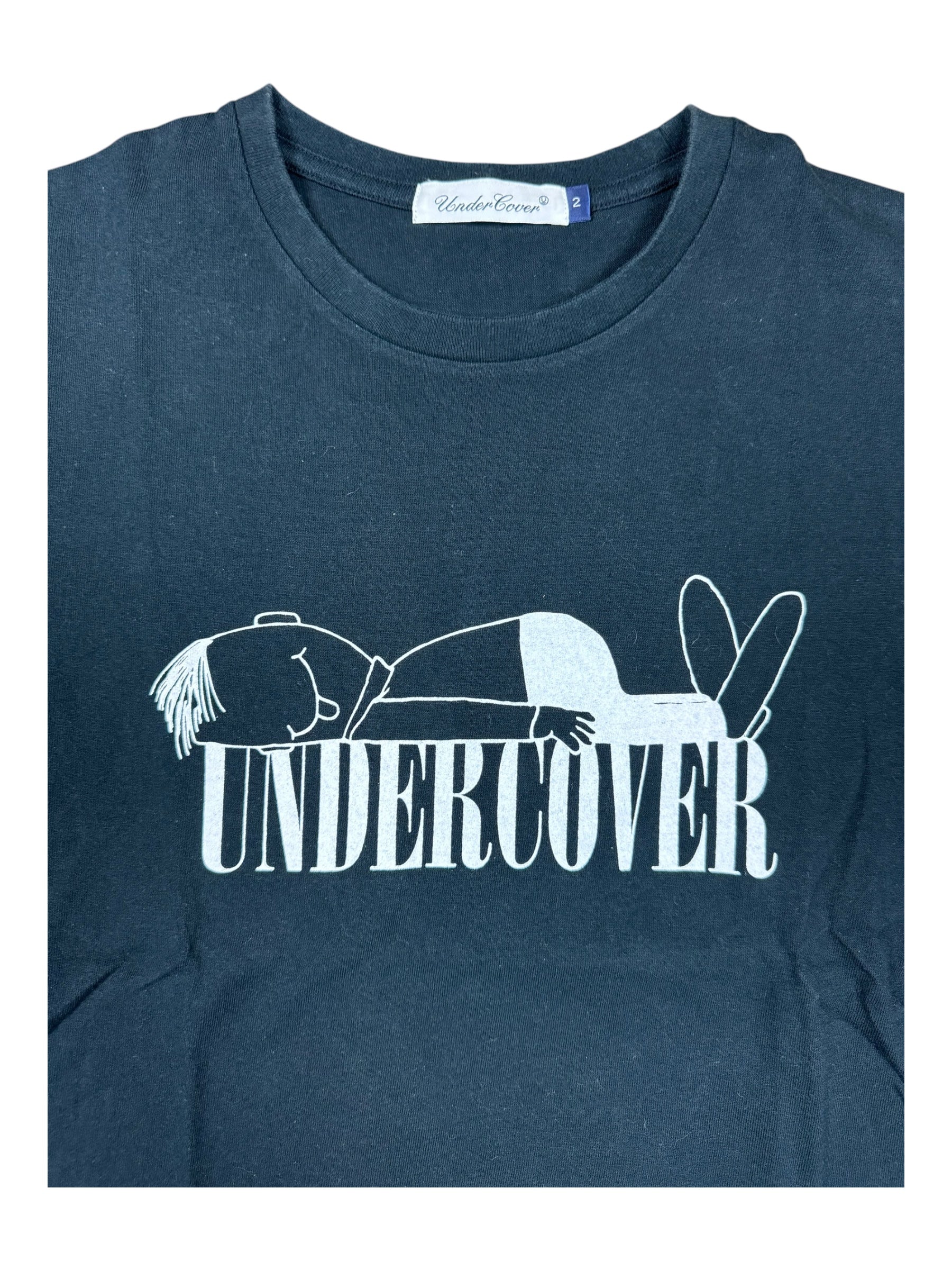 Undercover 00s Black Logo T-Shirt Size Medium