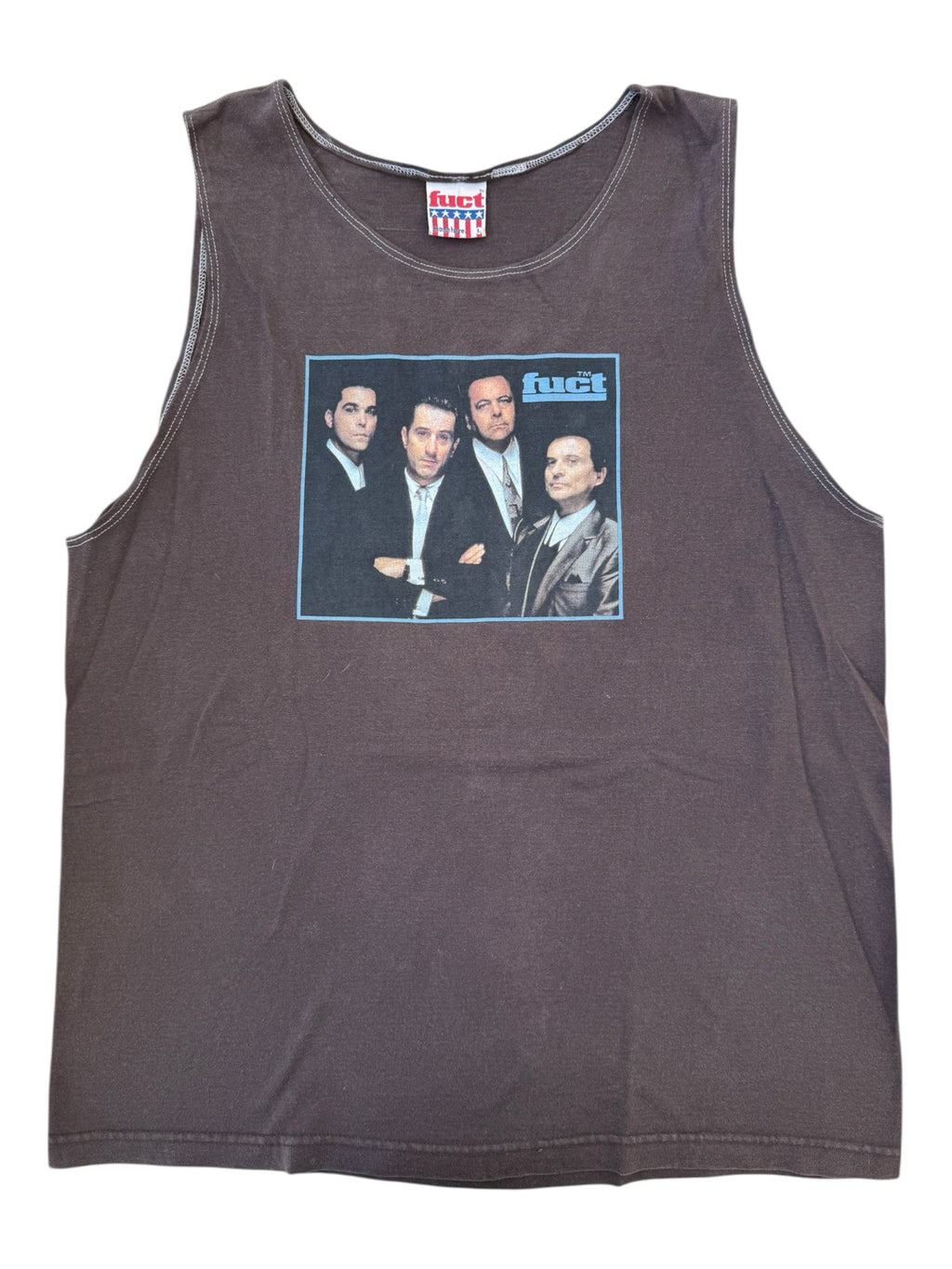 Fuct 90s Brown Goodfellas Tank Top Size Large