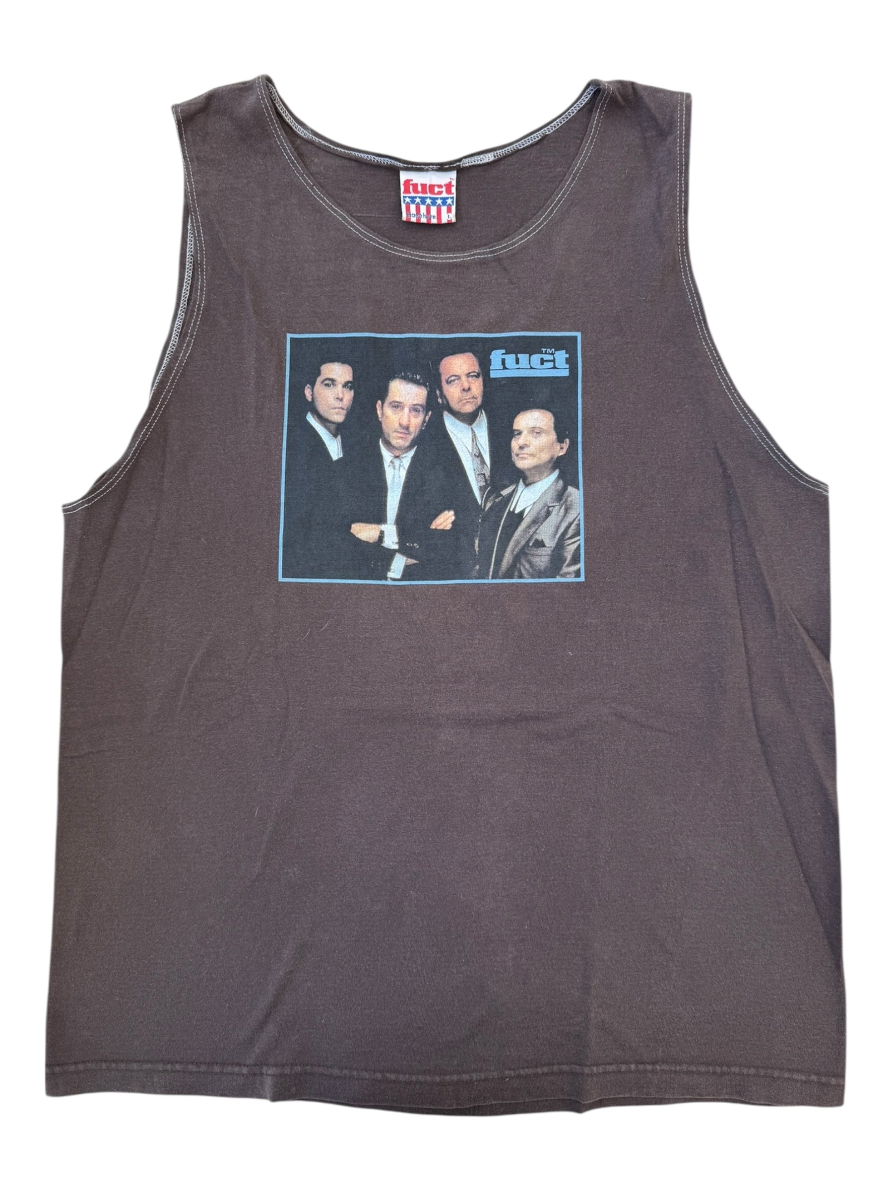 Fuct 90s Brown Goodfellas Tank Top Size Large