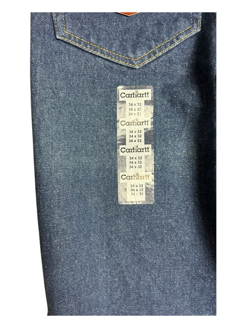 Carhartt Deadstock Denim Jeans w/ Tags Size 34 / 32