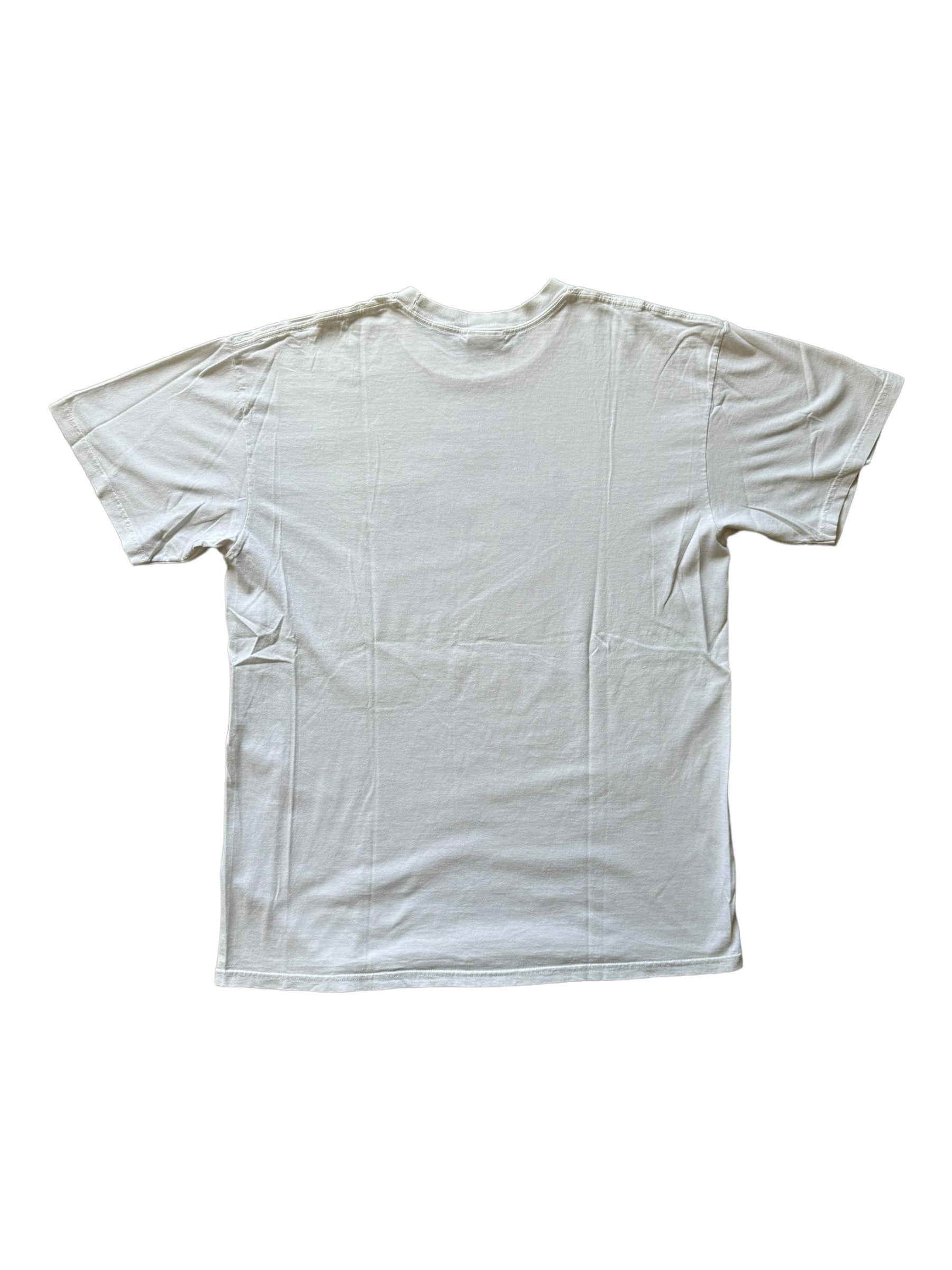 Nike 00s Air Basketball T-Shirt Mens X-Large White w/ Grey Nike Tag