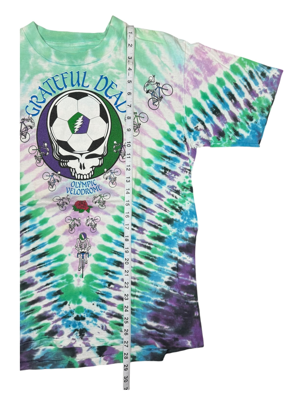 Grateful Dead 1990 Playin in the Field Los Angeles May 5, 6 Soccer Size M/L