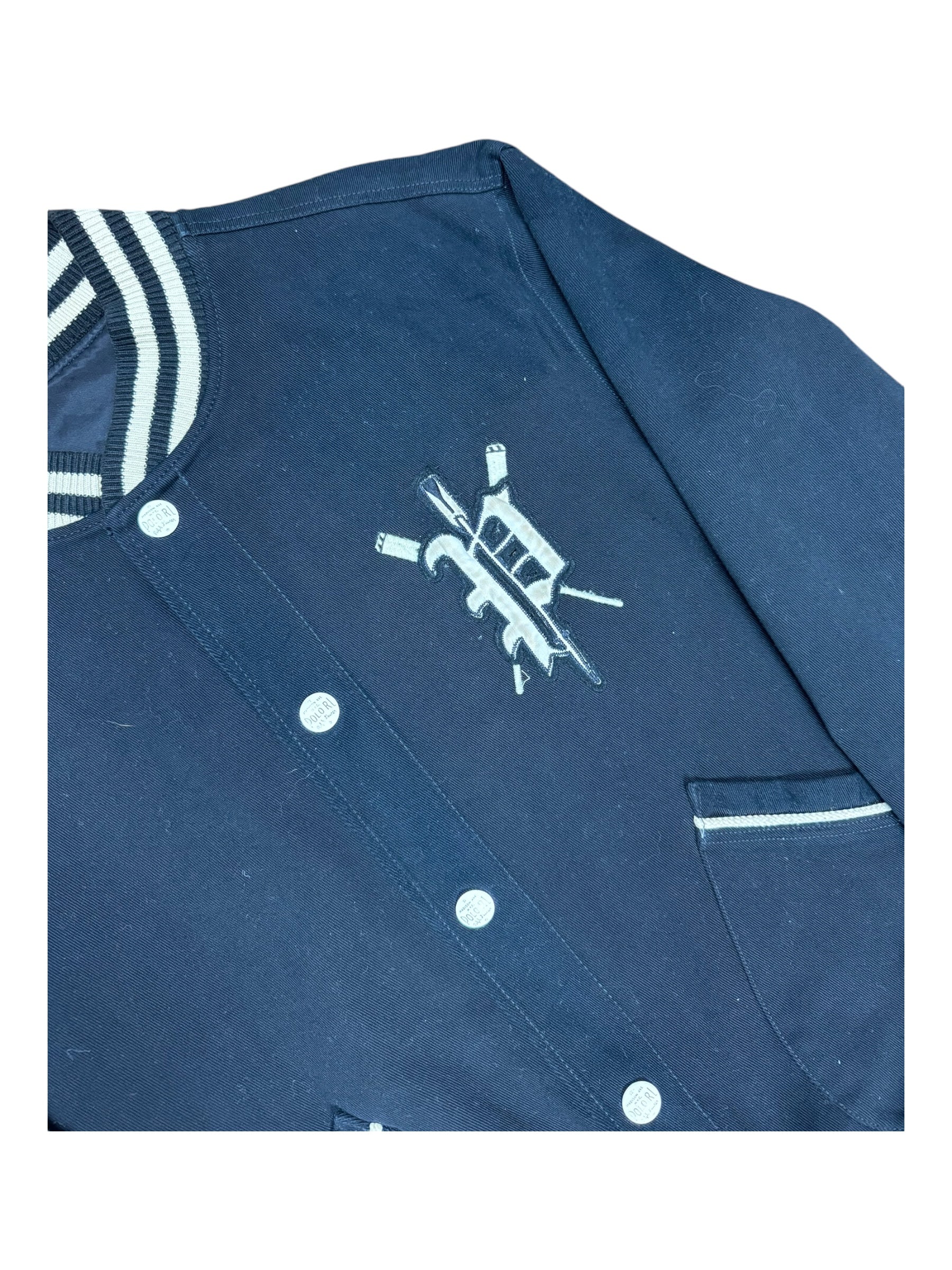 Polo Ralph Lauren 90s Reversible Letterman Jacket Size Medium