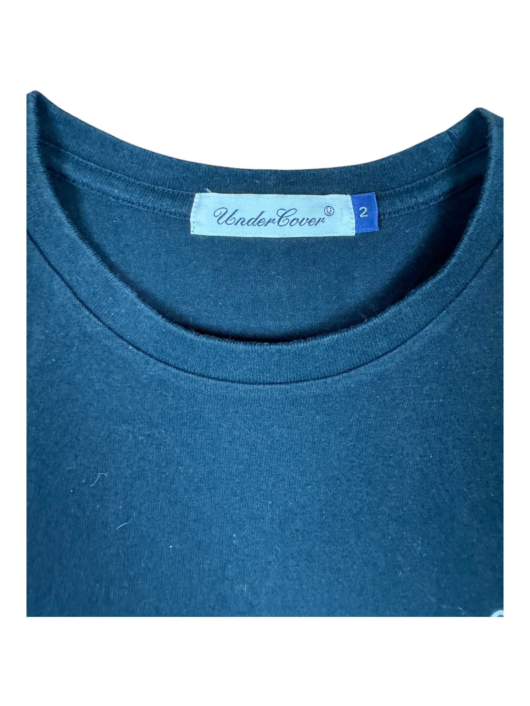 Undercover 00s Black Logo T-Shirt Size Medium