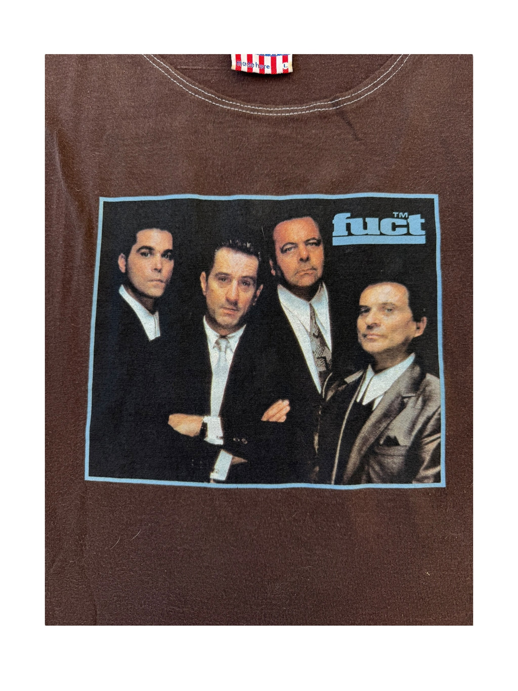 Fuct 90s Brown Goodfellas Tank Top Size Large