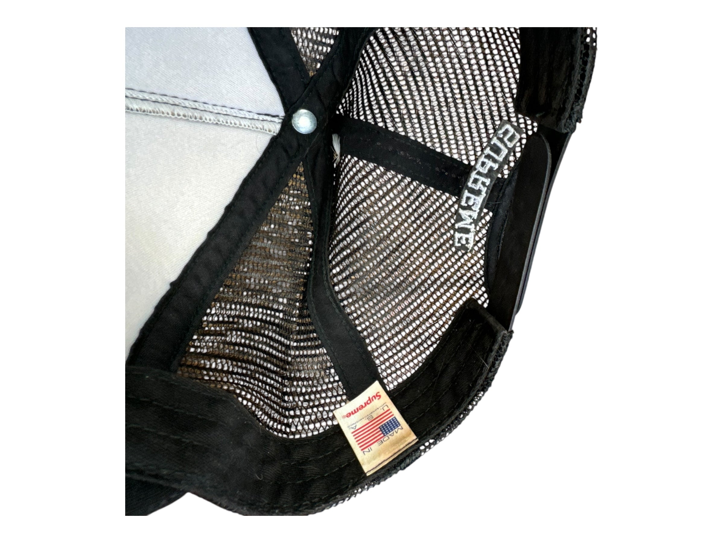 Supreme FW22 IRAK Arc Mesh 5 Panel Trucker Hat Cap Snapback