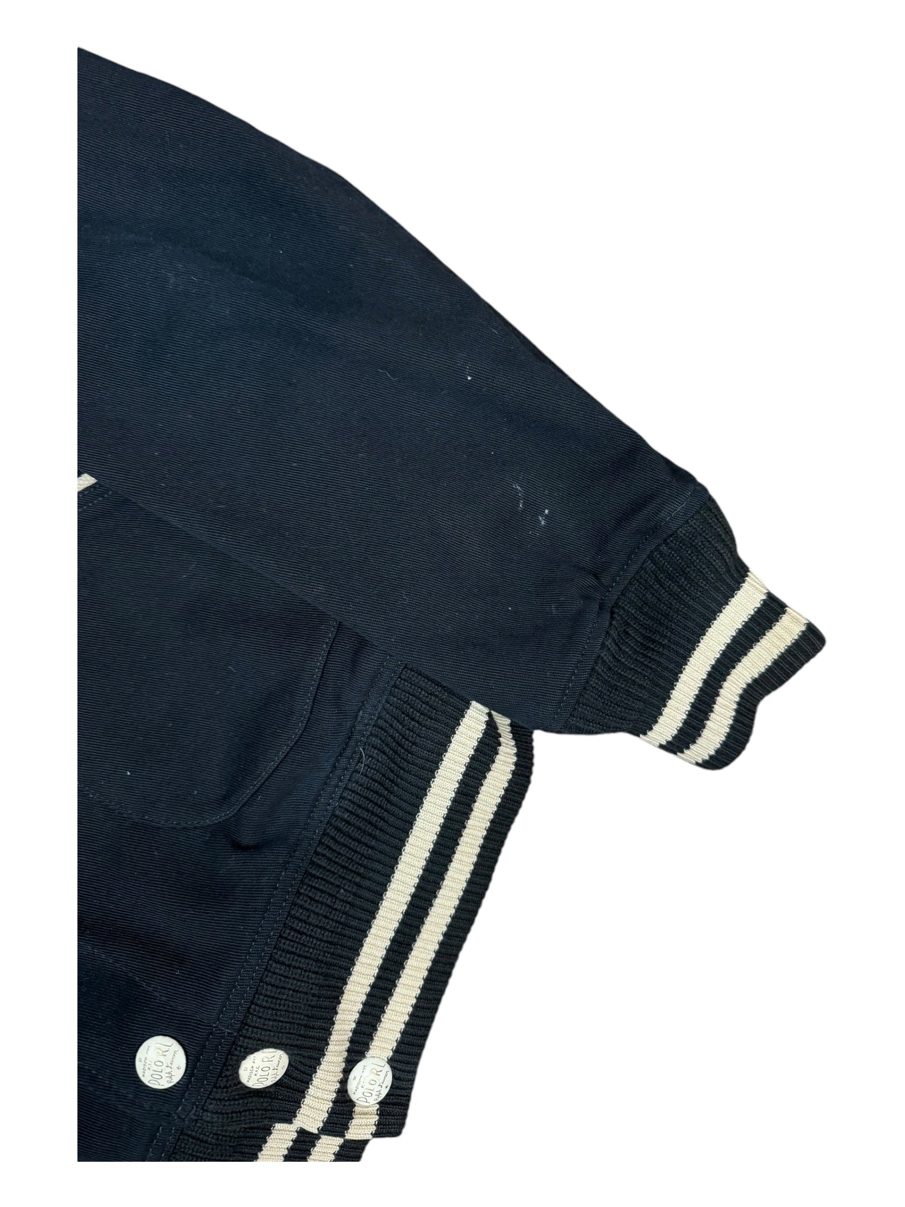 Polo Ralph Lauren 90s Reversible Letterman Jacket Size Medium