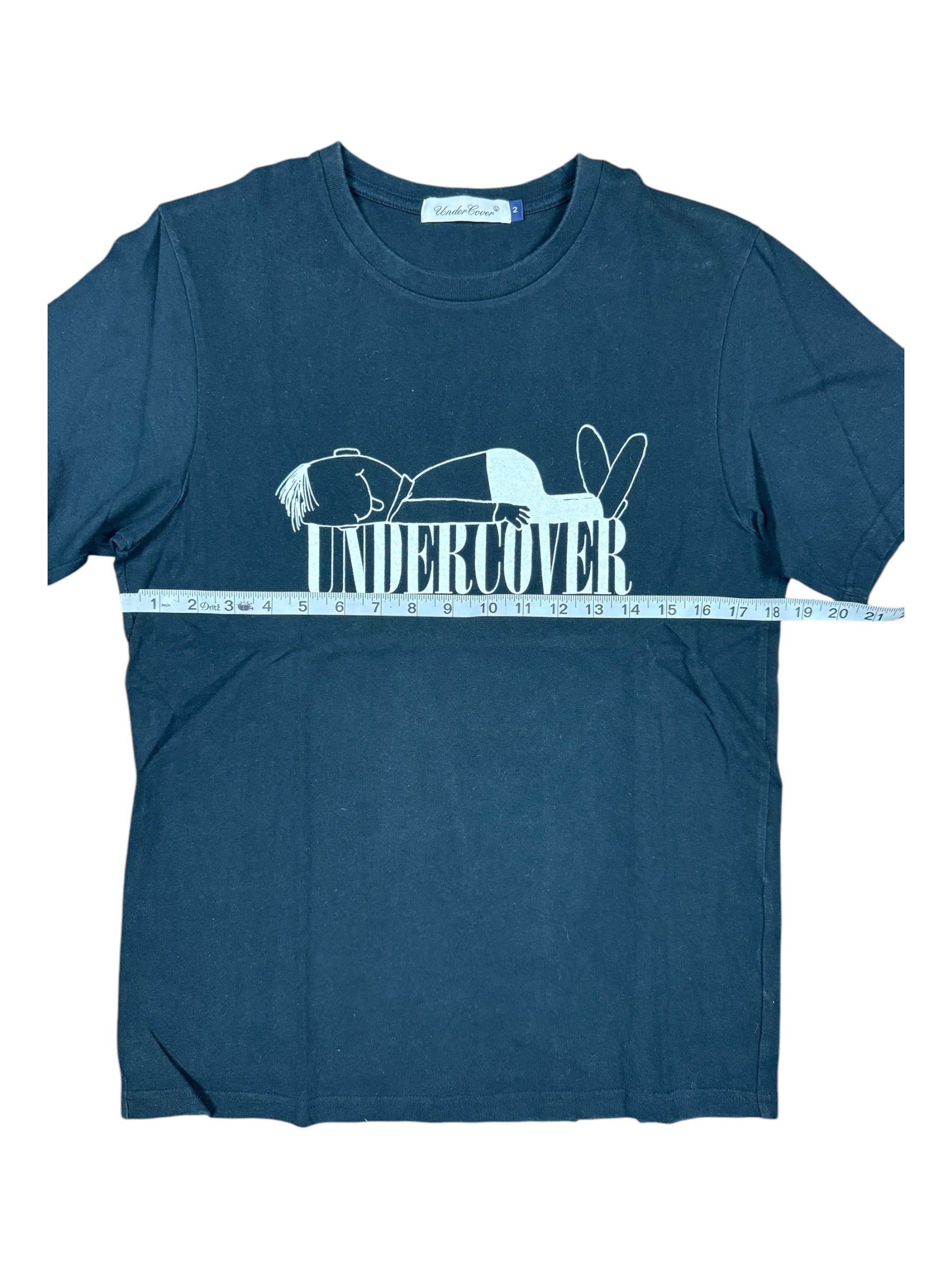 Undercover 00s Black Logo T-Shirt Size Medium