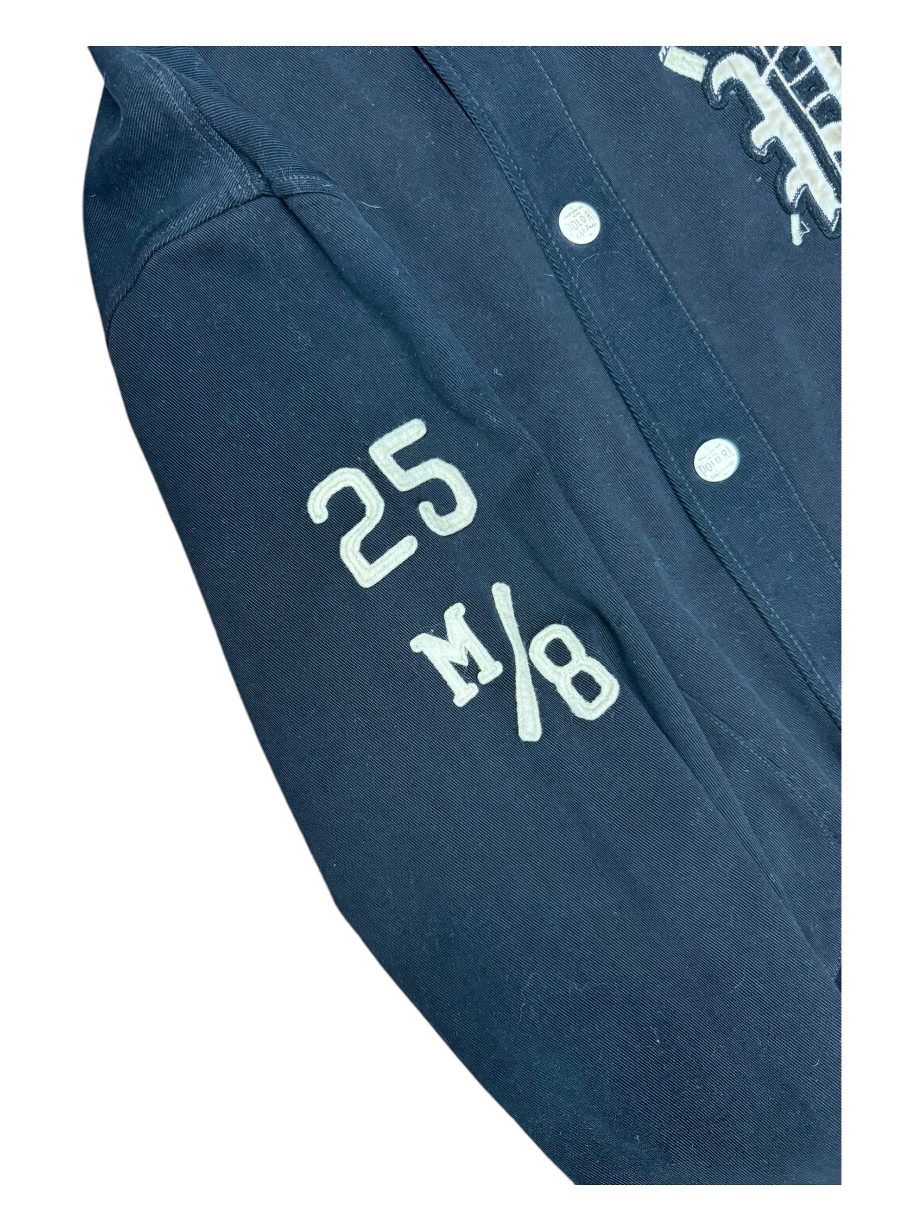 Polo Ralph Lauren 90s Reversible Letterman Jacket Size Medium