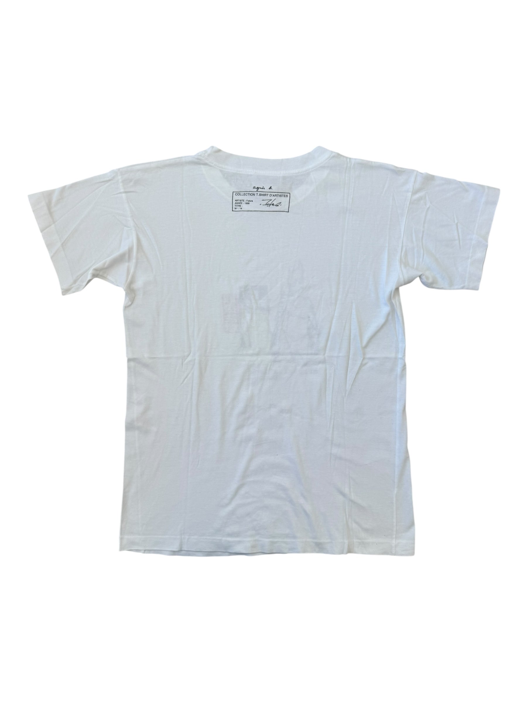 Futura 90s White Futura x Agnes B Pointman Size Medium