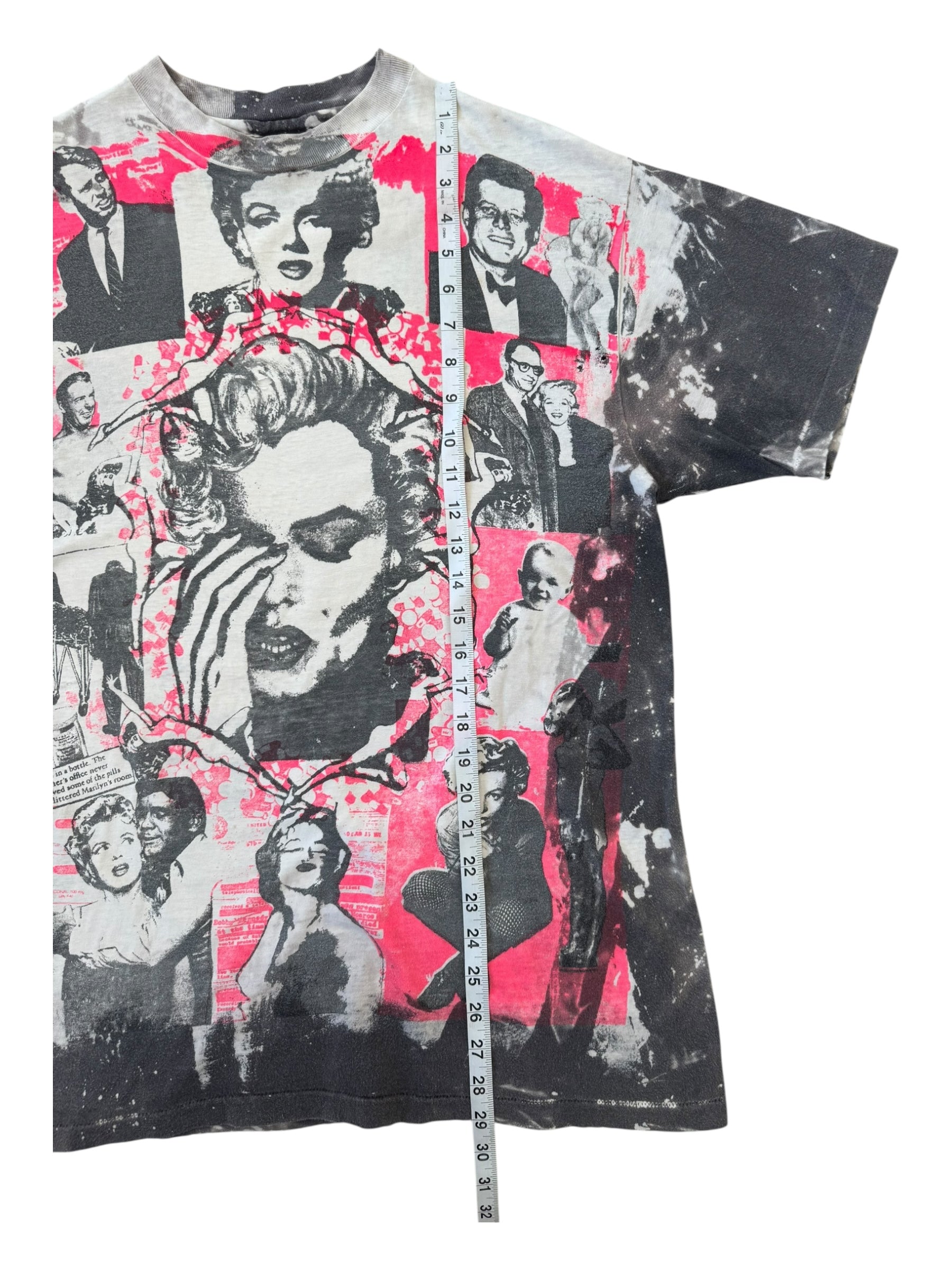 Mosquitohead 1986 Marilyn Monroe John F Kennedy Shirt Mens Size XL