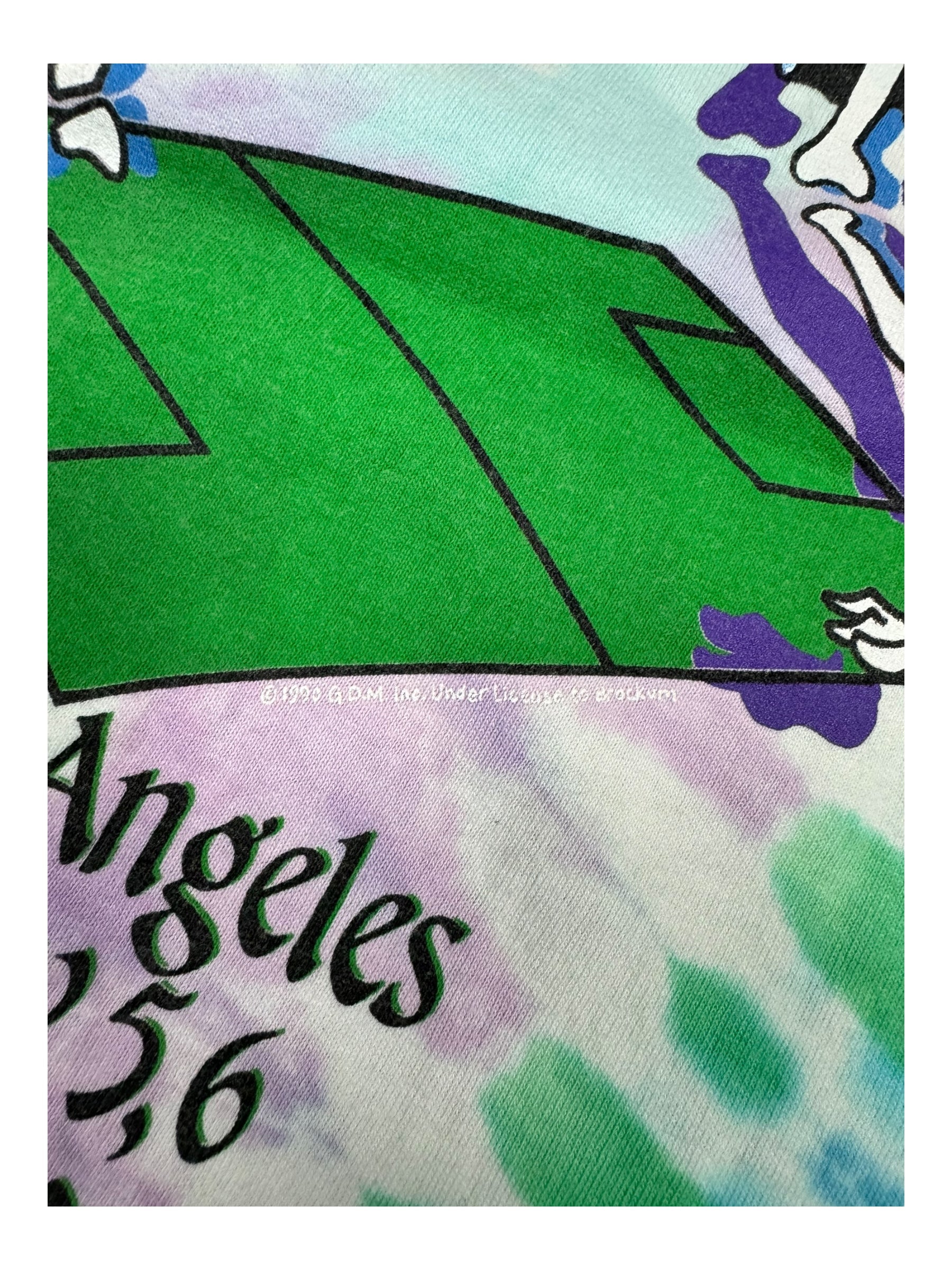 Grateful Dead 1990 Playin in the Field Los Angeles May 5, 6 Soccer Size M/L