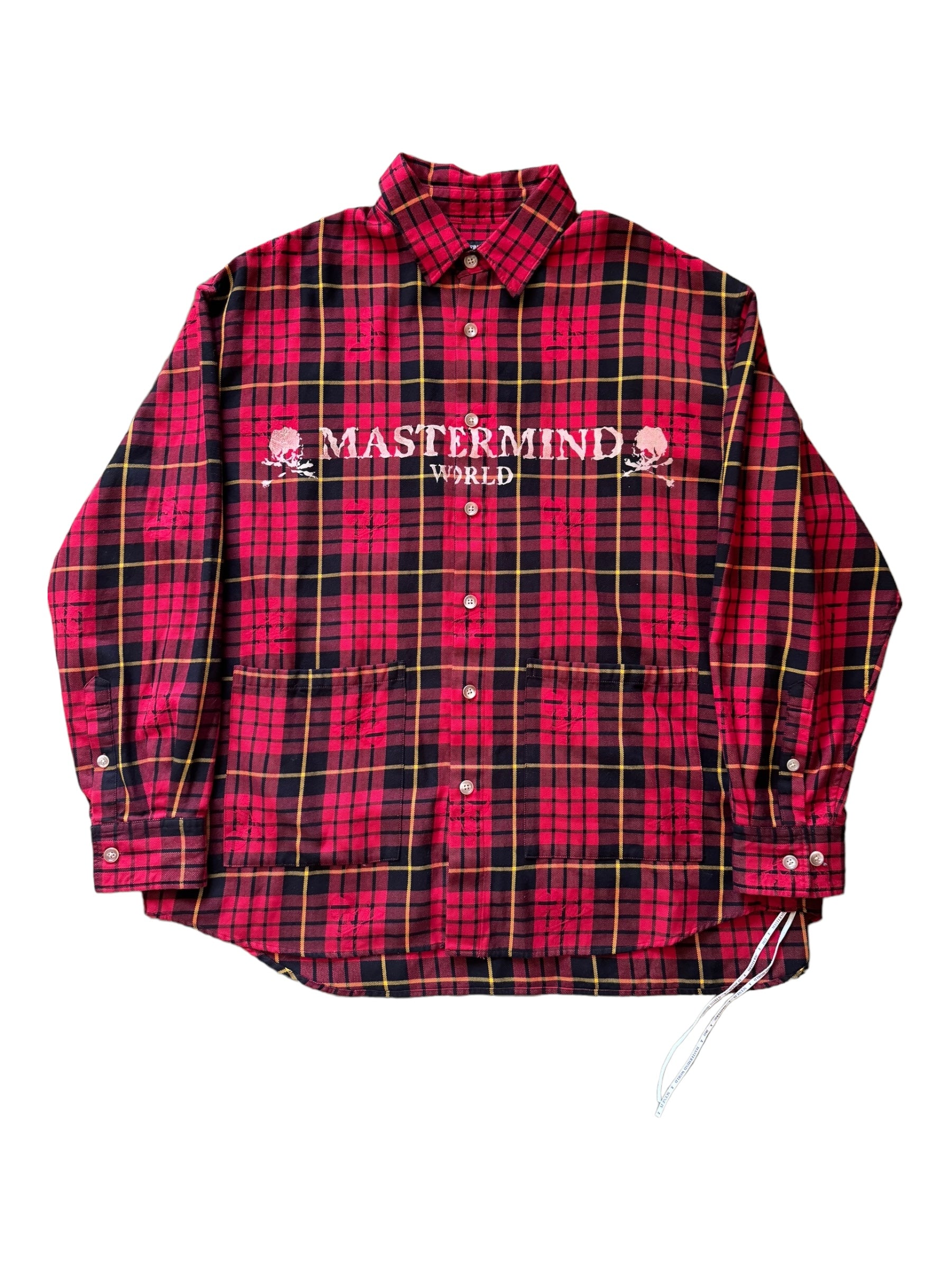 Mastermind World Red Flannel Size XL