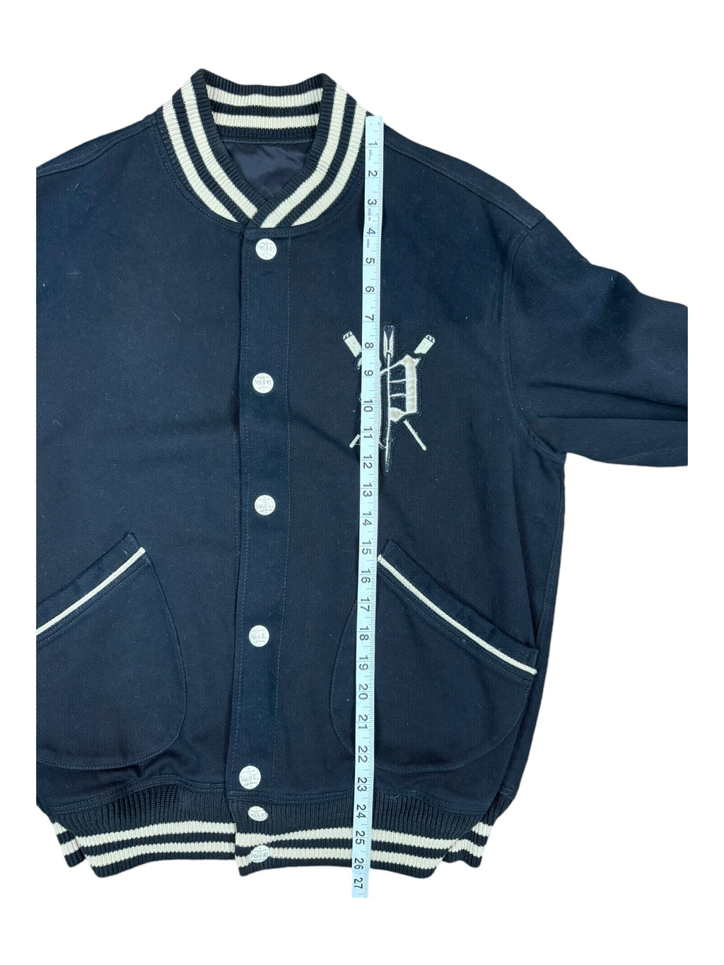 Polo Ralph Lauren 90s Reversible Letterman Jacket Size Medium