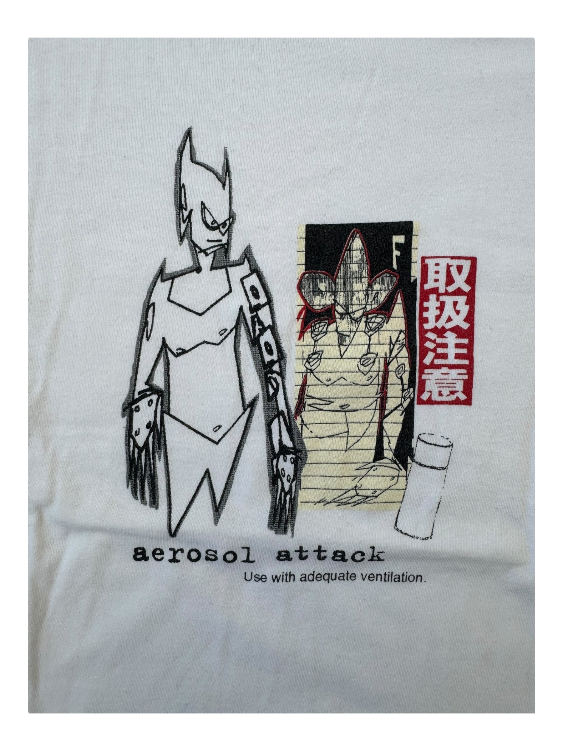 Futura 90s White Futura x Agnes B Pointman Size Large