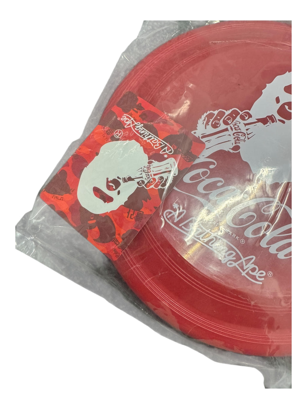 A Bathing Ape 2014 Coca Cola Red Frisbee Flying Disk