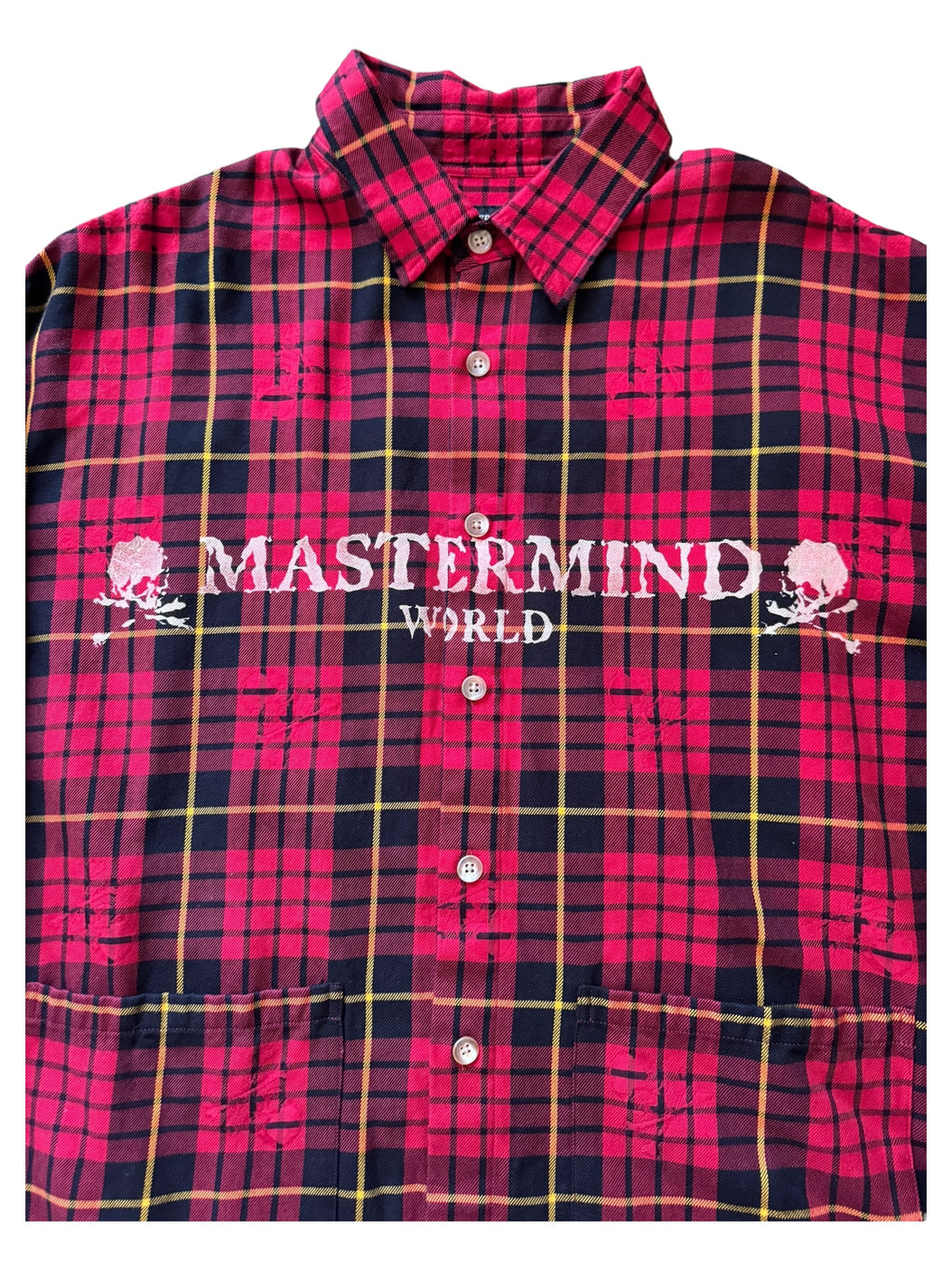 Mastermind World Red Flannel Size XL