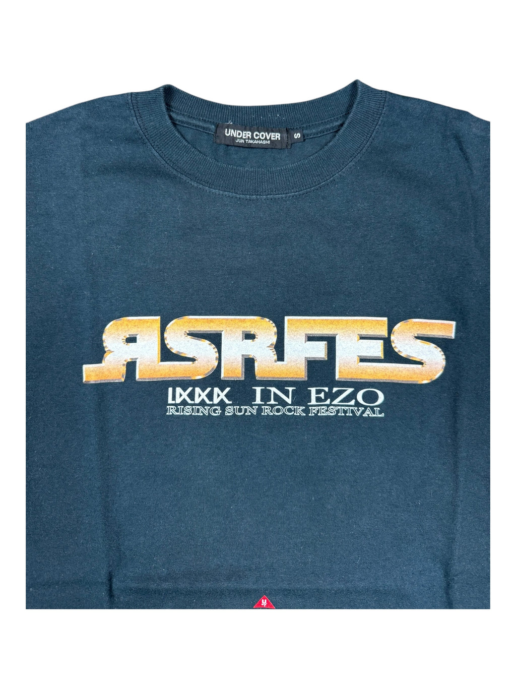 Undercover 90s RSRFES Festival Black T-Shirt Size Small
