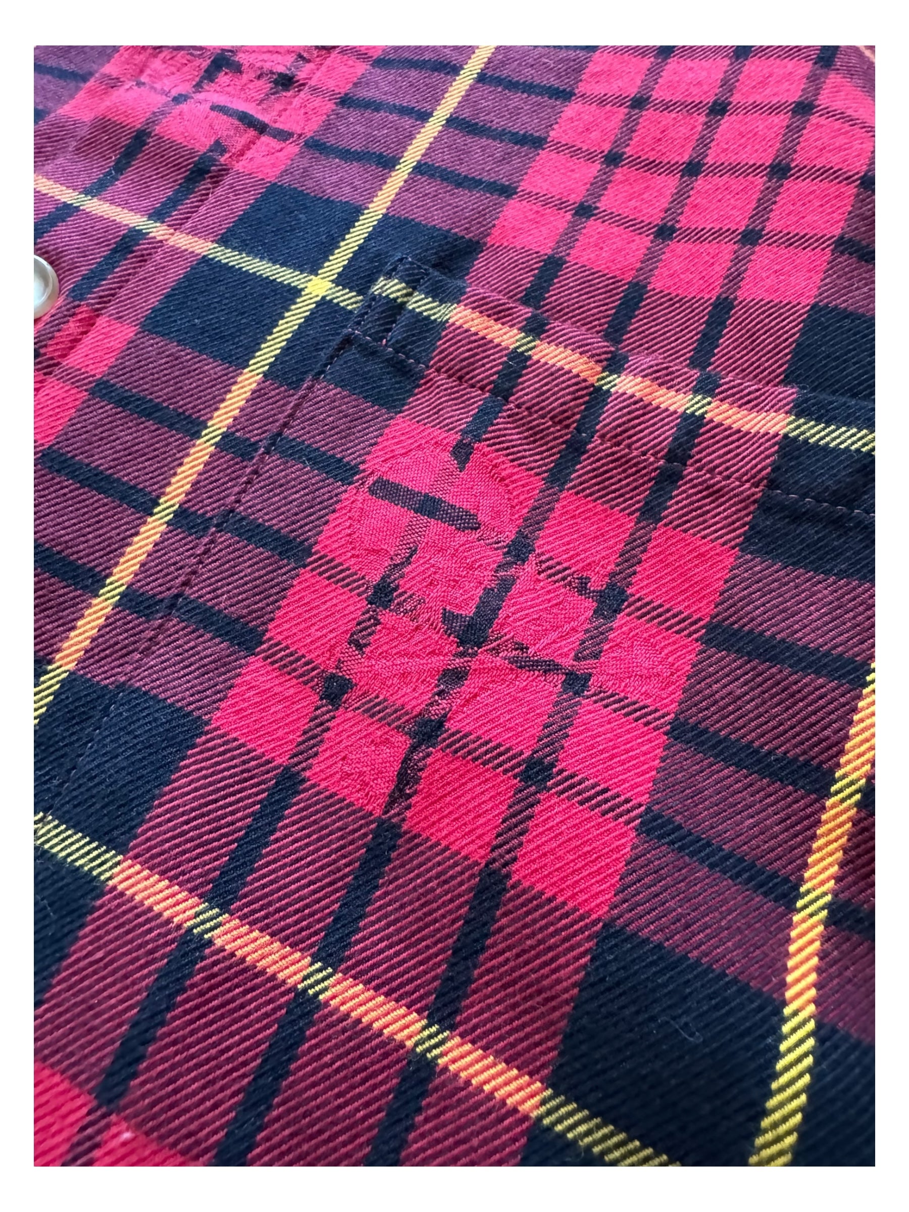 Mastermind World Red Flannel Size XL