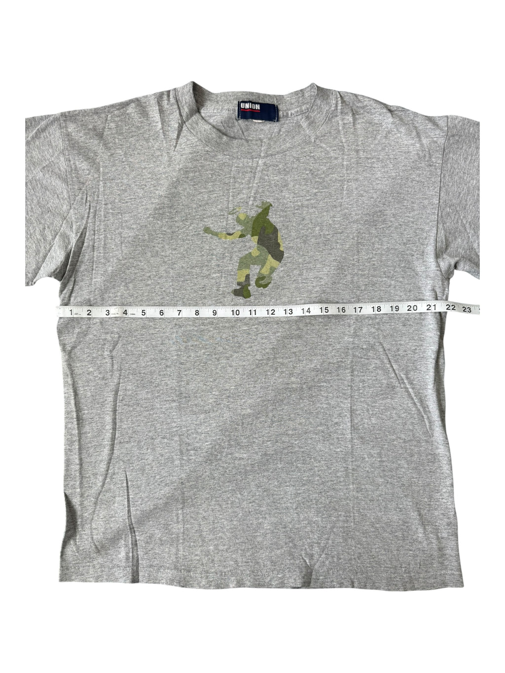 Union 90s Camo Frontman Logo #12 Grey Size XL