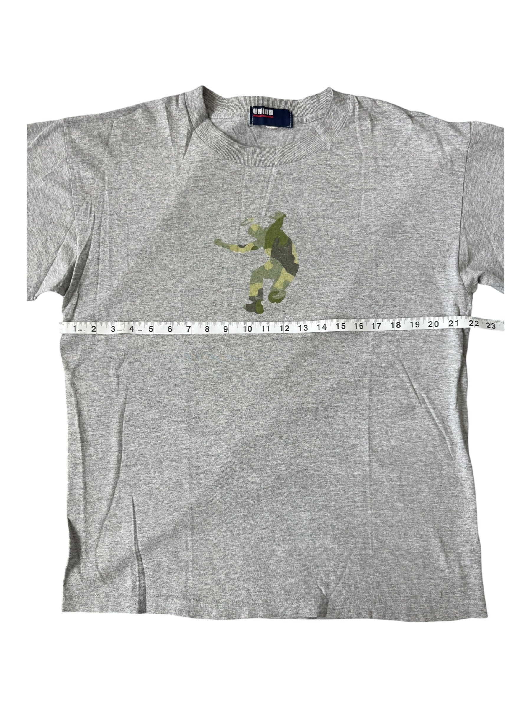 Union 90s Camo Frontman Logo #12 Grey Size XL