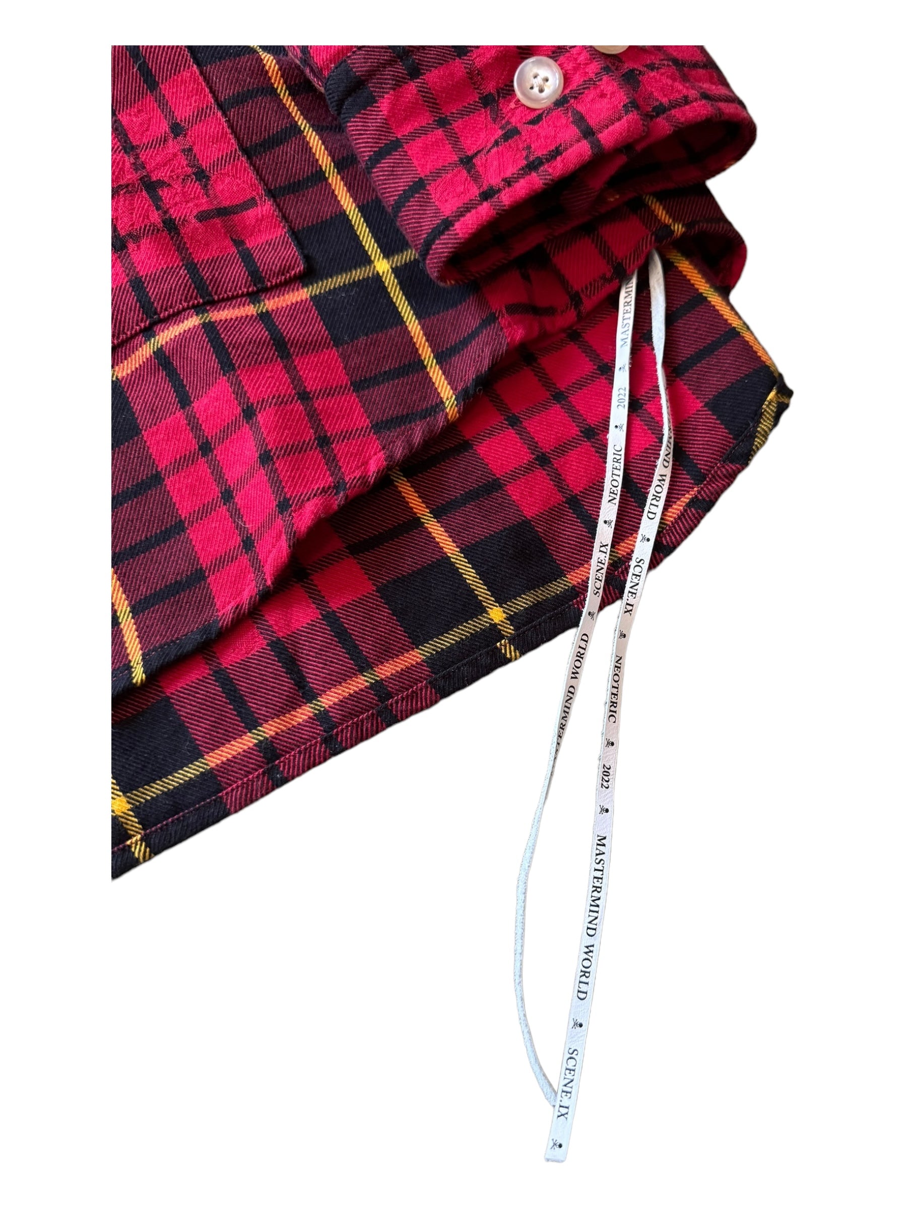 Mastermind World Red Flannel Size XL