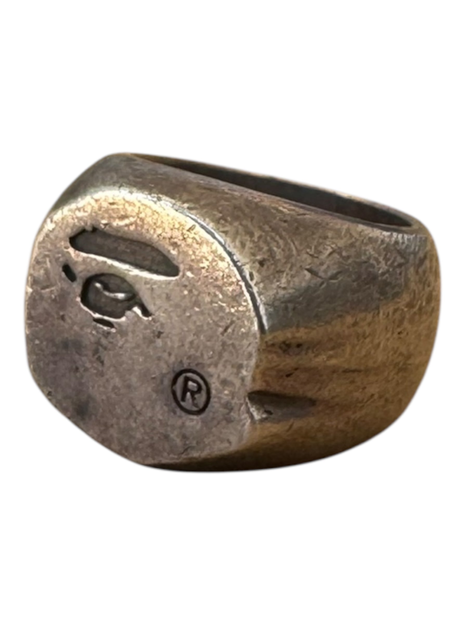 Bape 90s Silver Ape Ring SV925 Size 10