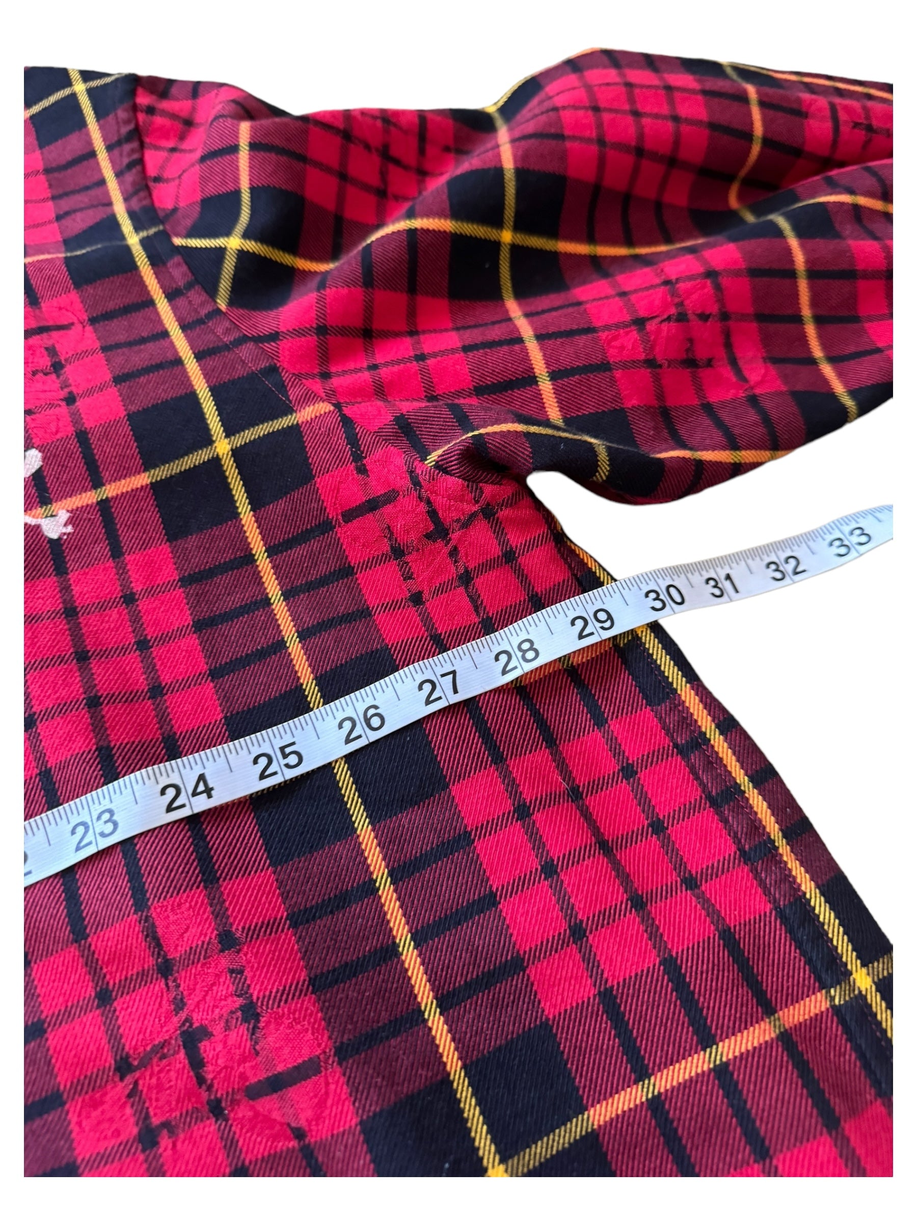 Mastermind World Red Flannel Size XL