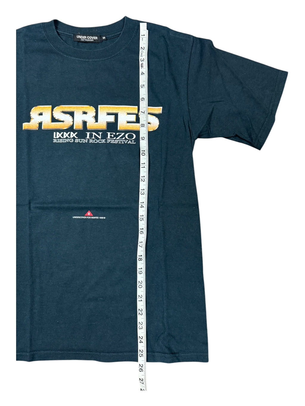 Undercover 90s RSRFES Festival Black T-Shirt Size Small