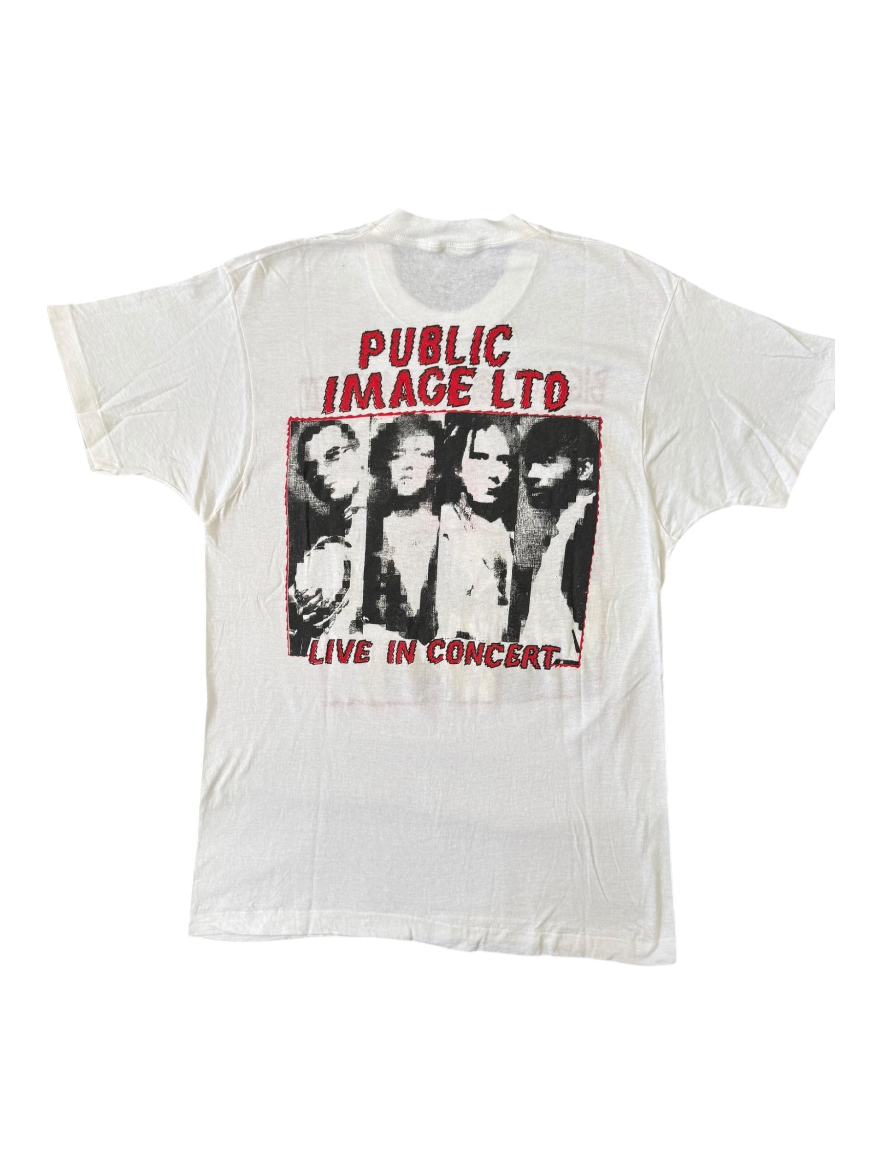 Big Audio Dynamite 80s Public Image Ltd Tour T-Shirt Size Large
