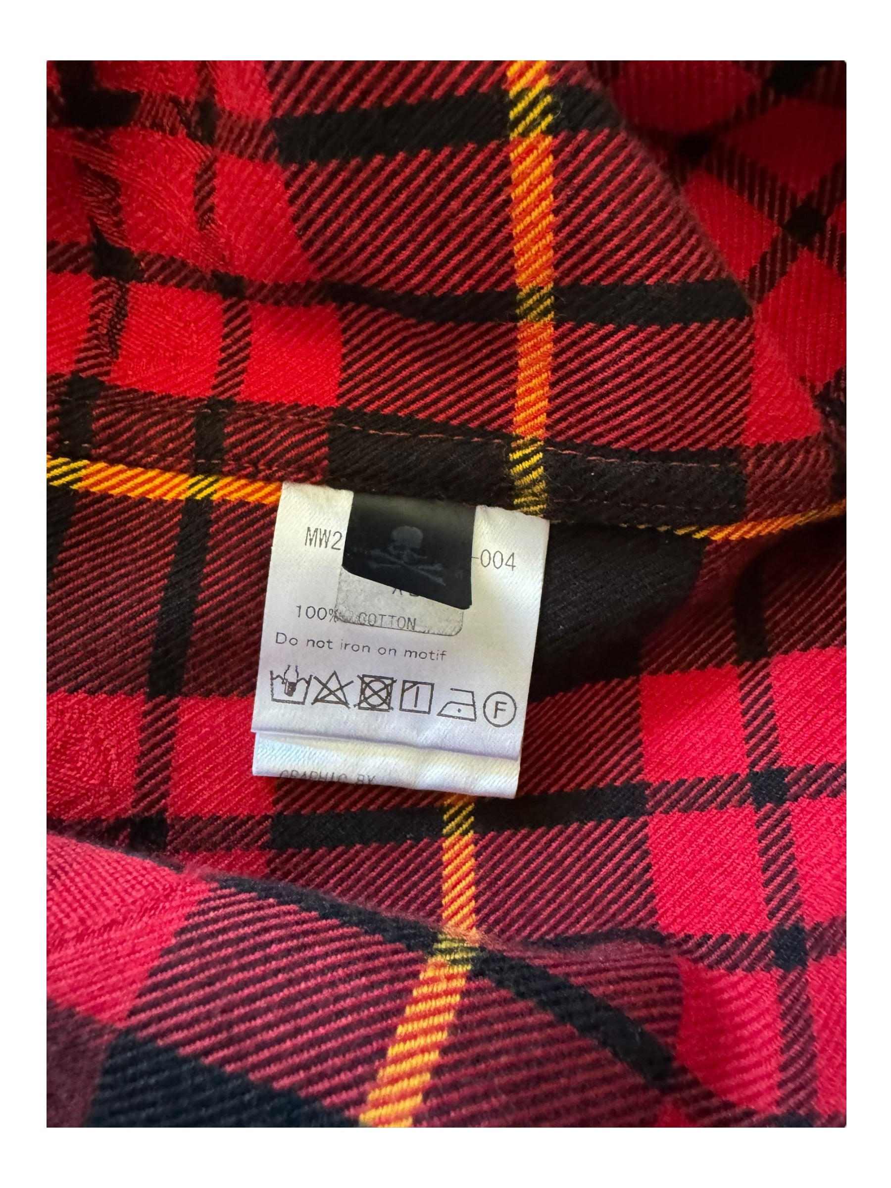 Mastermind World Red Flannel Size XL