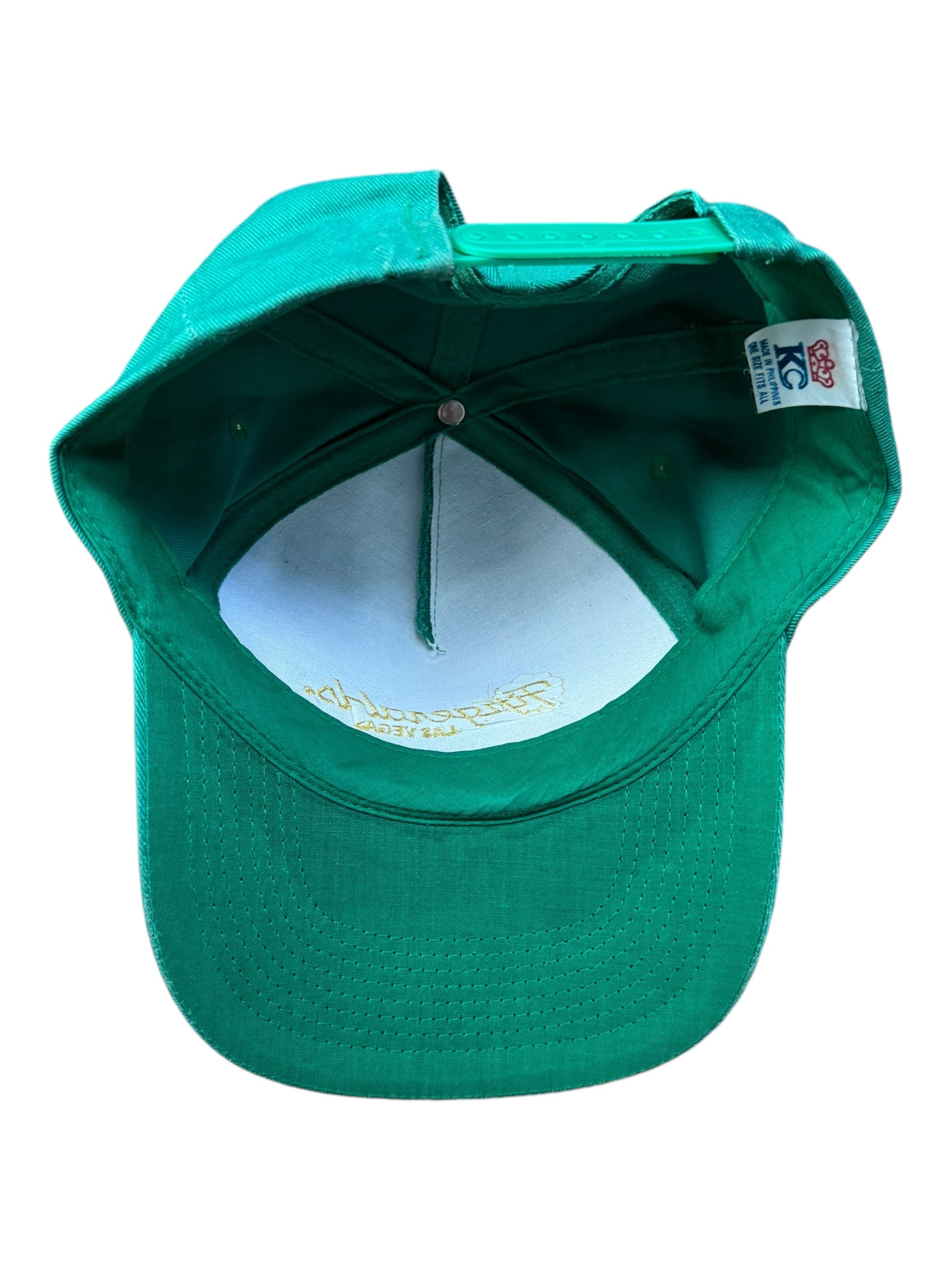 Fitzgeralds Casino Hotel Trucker Hat Cap Green Snapback Mesh 80s 90s