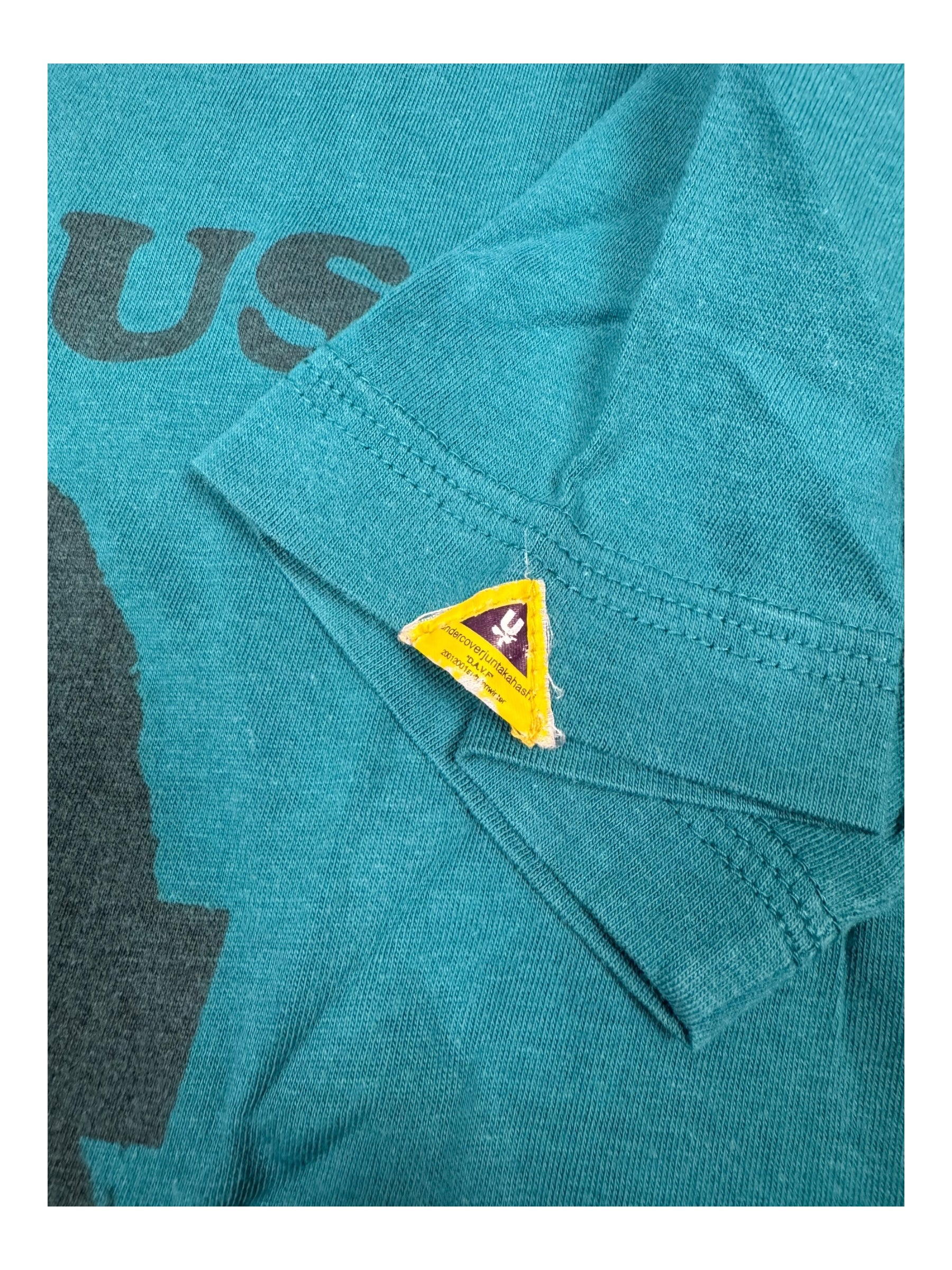 Teal 90s Teal I Love Jesus T-Shirt Small